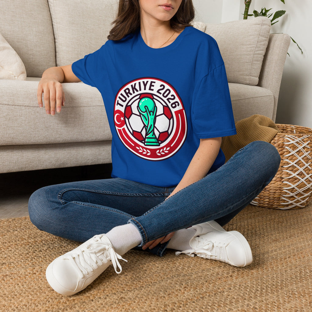 TURKIYE   2026 football Trophy T-Shirt | Soccer Football Tee  UNISEX