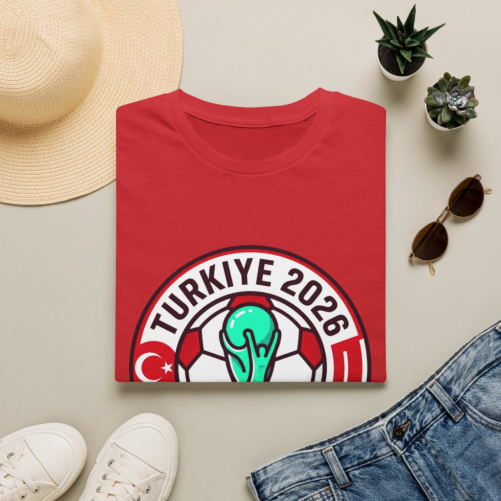TURKIYE   2026 football Trophy T-Shirt | Soccer Football Tee  UNISEX