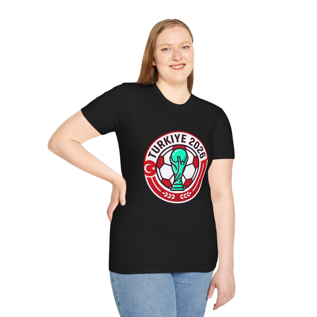 TURKIYE   2026 football Trophy T-Shirt | Soccer Football Tee  UNISEX
