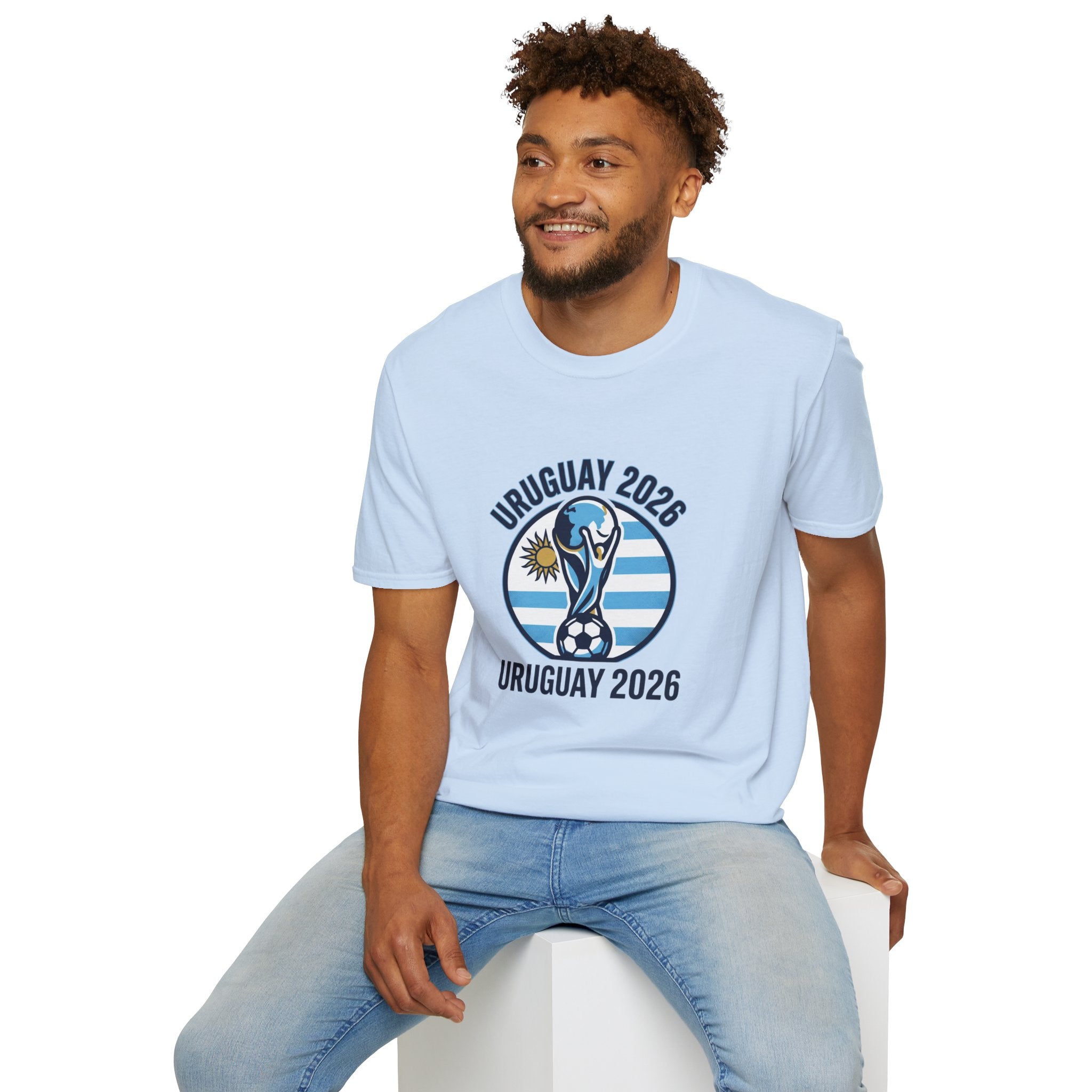 URUGUAY  2026 football Trophy T-Shirt | Soccer Football Tee  UNISEX