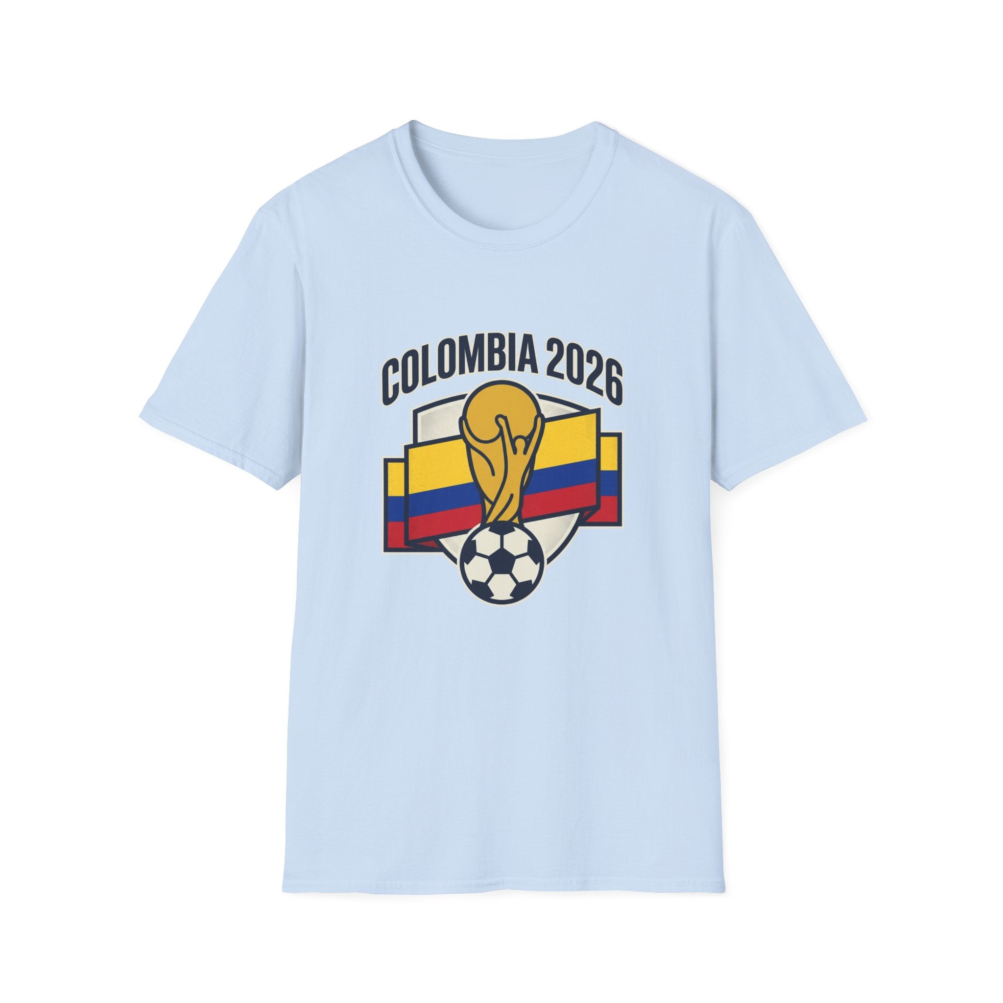 COLOMBIA  2026 football Trophy T-Shirt | Soccer Football Tee  UNISEX