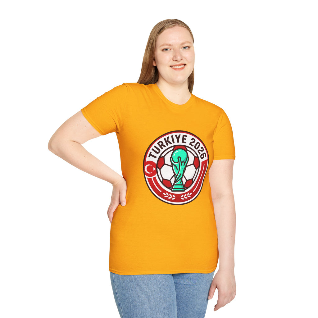 TURKIYE   2026 football Trophy T-Shirt | Soccer Football Tee  UNISEX