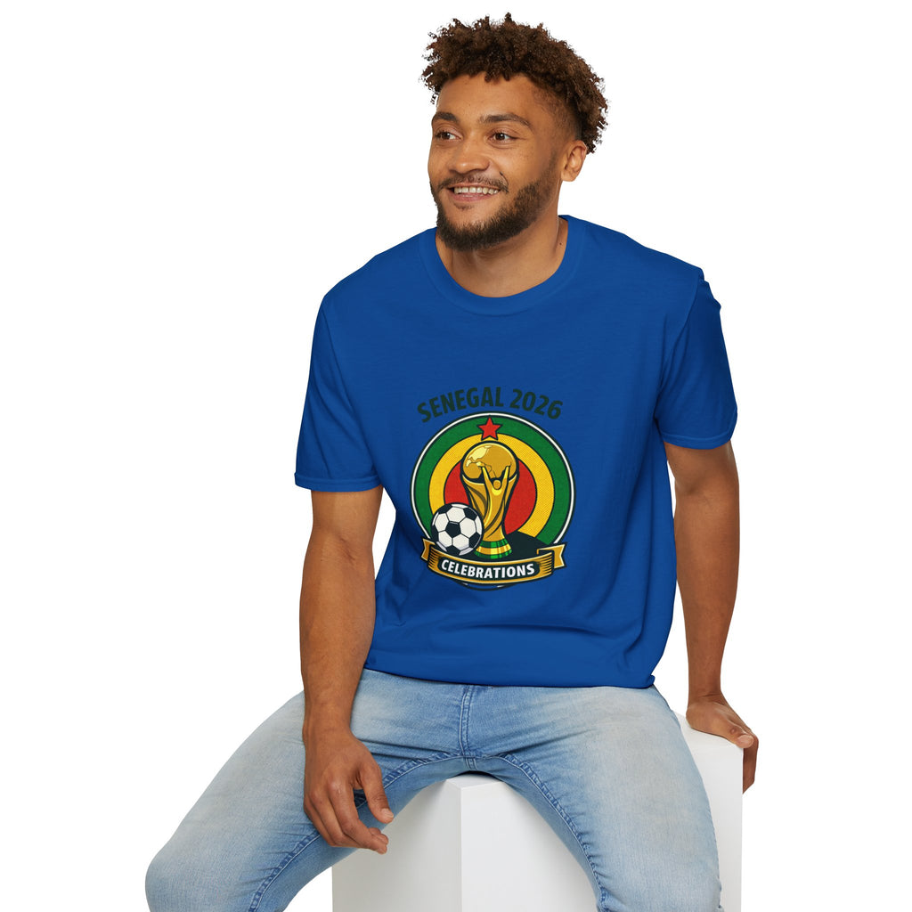 SENEGAL  2026 football Trophy T-Shirt | Soccer Football Tee  UNISEX