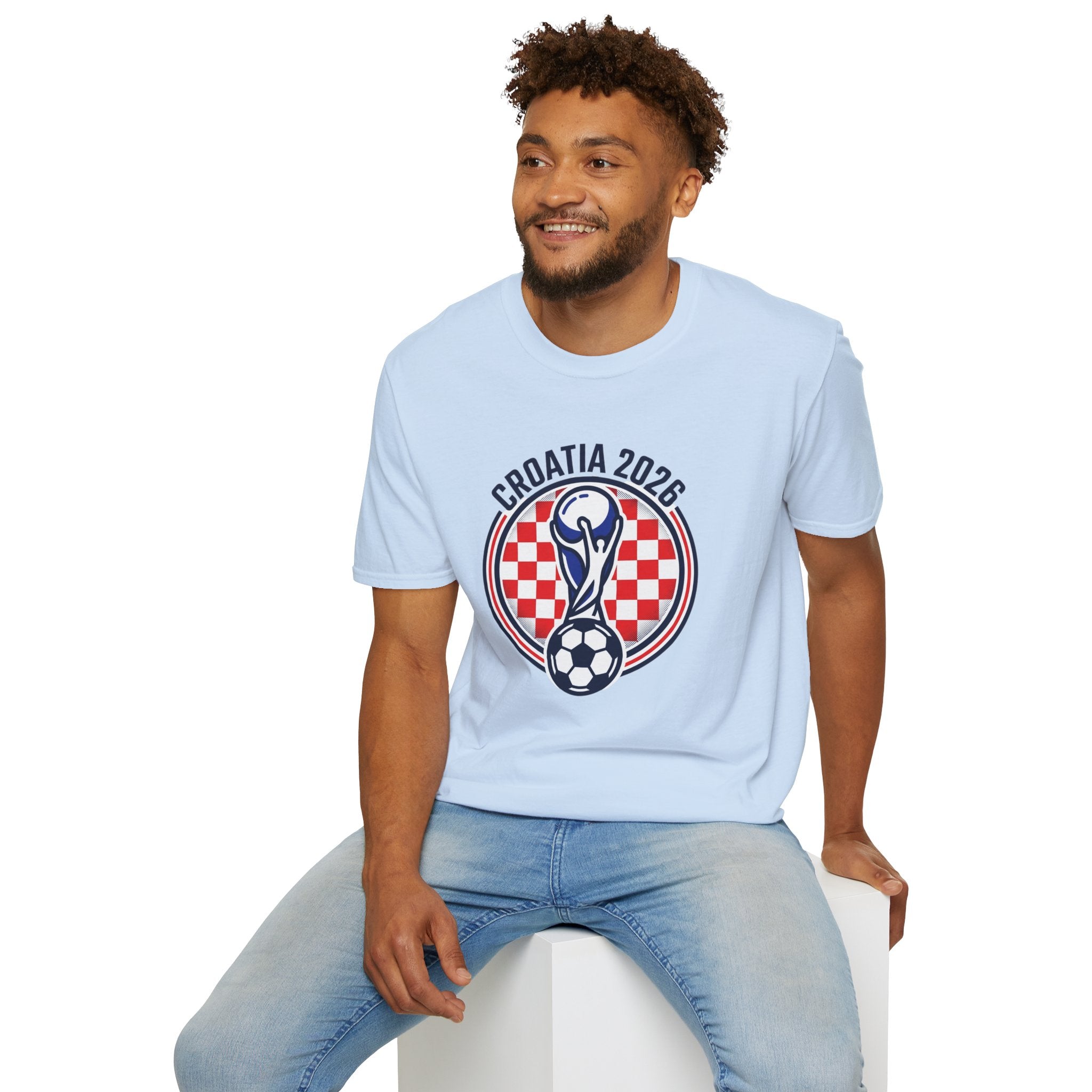 CROATIA  2026 football Trophy T-Shirt | Soccer Football Tee  UNISEX