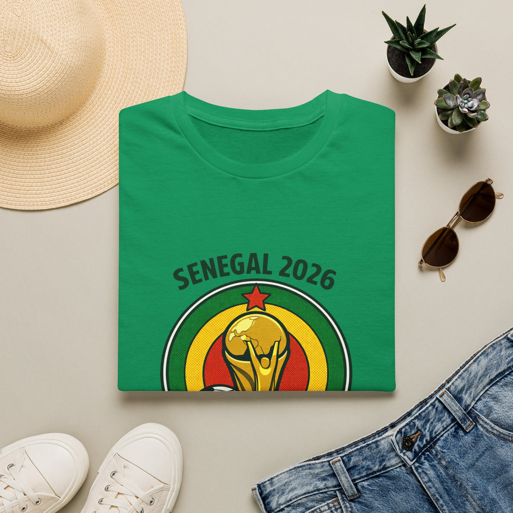 SENEGAL  2026 football Trophy T-Shirt | Soccer Football Tee  UNISEX