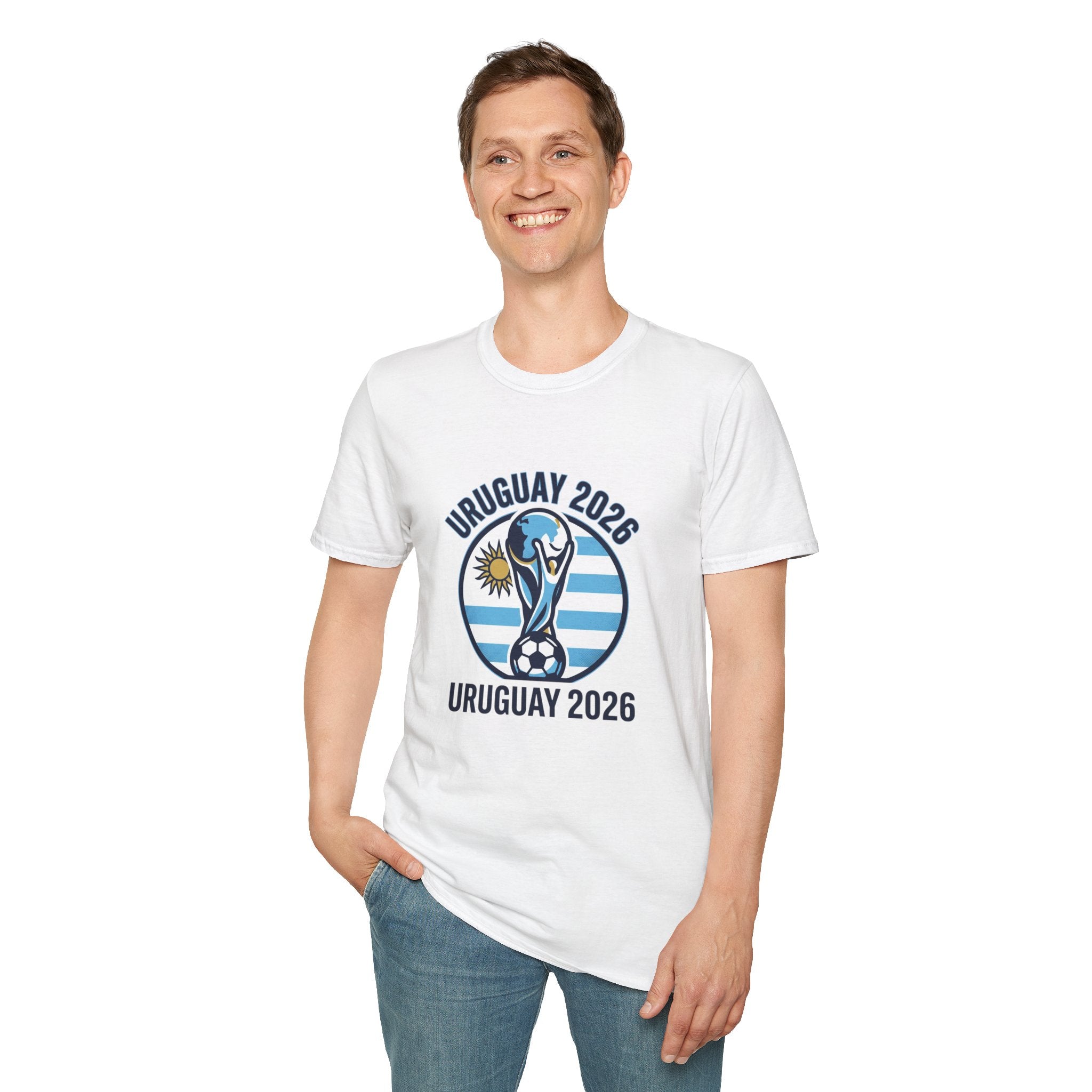 URUGUAY  2026 football Trophy T-Shirt | Soccer Football Tee  UNISEX