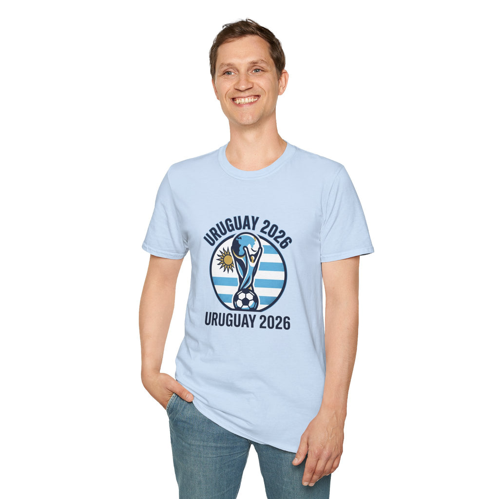 URUGUAY  2026 football Trophy T-Shirt | Soccer Football Tee  UNISEX