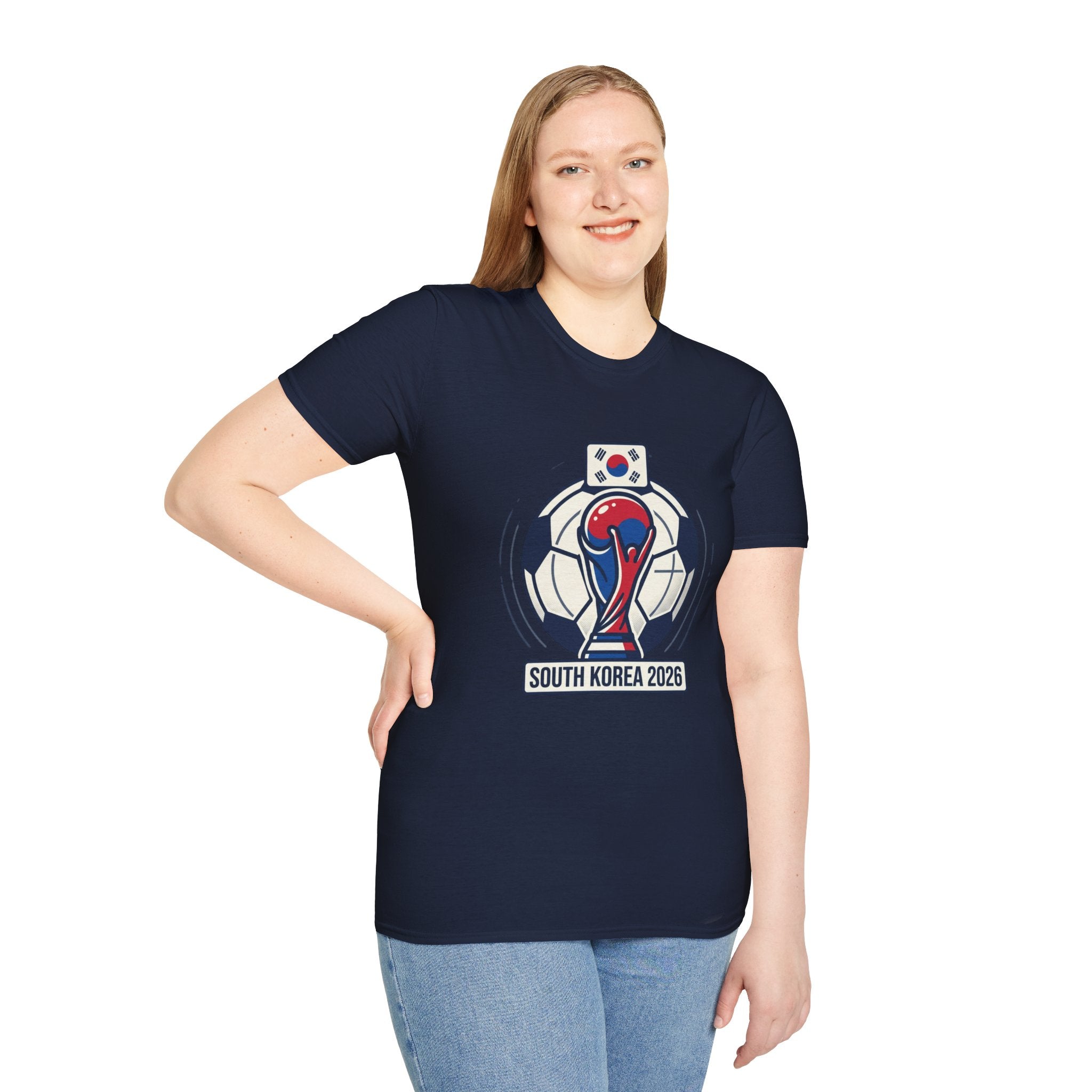 SOUTH KOREA  2026 football Trophy T-Shirt | Soccer Football Tee  UNISEX