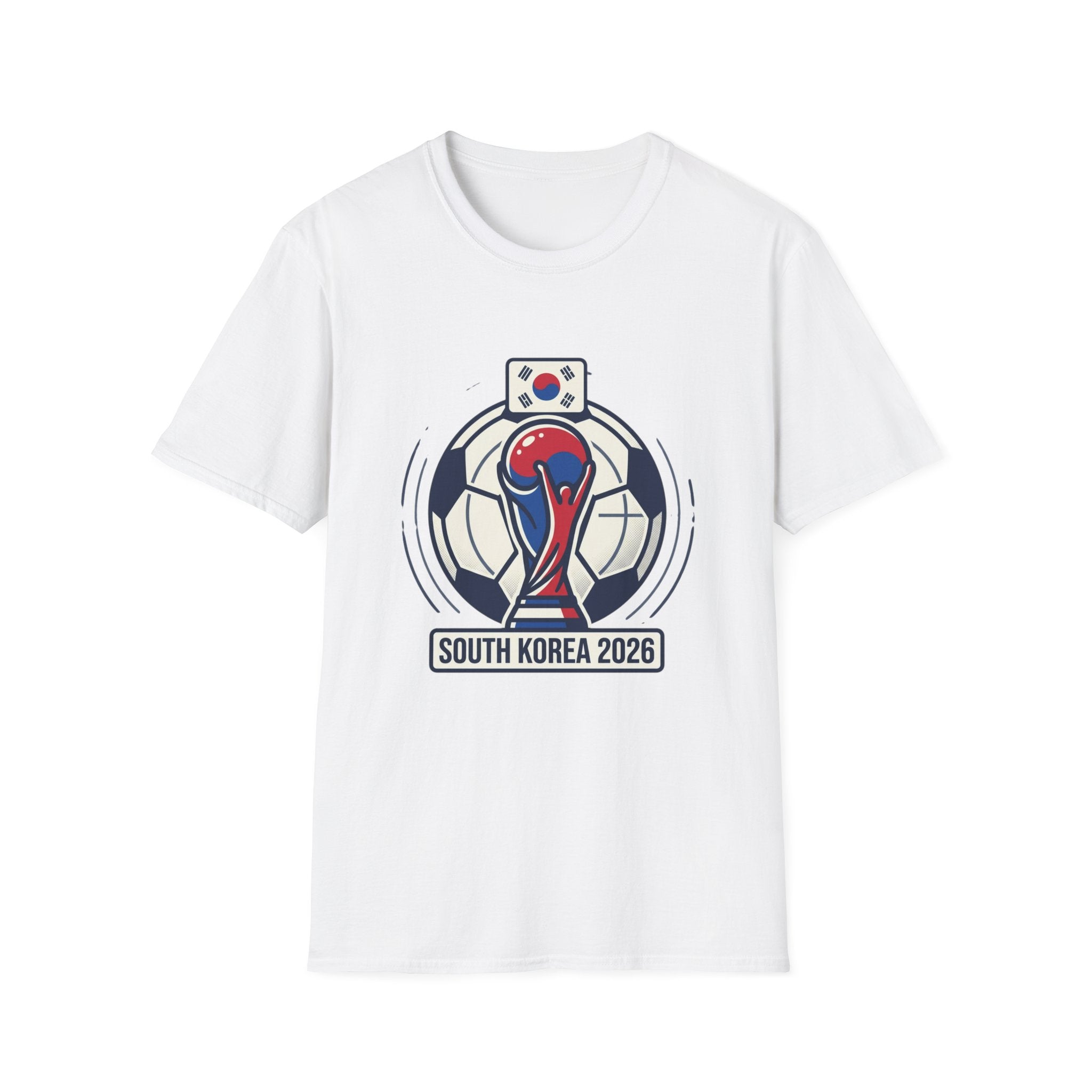 SOUTH KOREA  2026 football Trophy T-Shirt | Soccer Football Tee  UNISEX