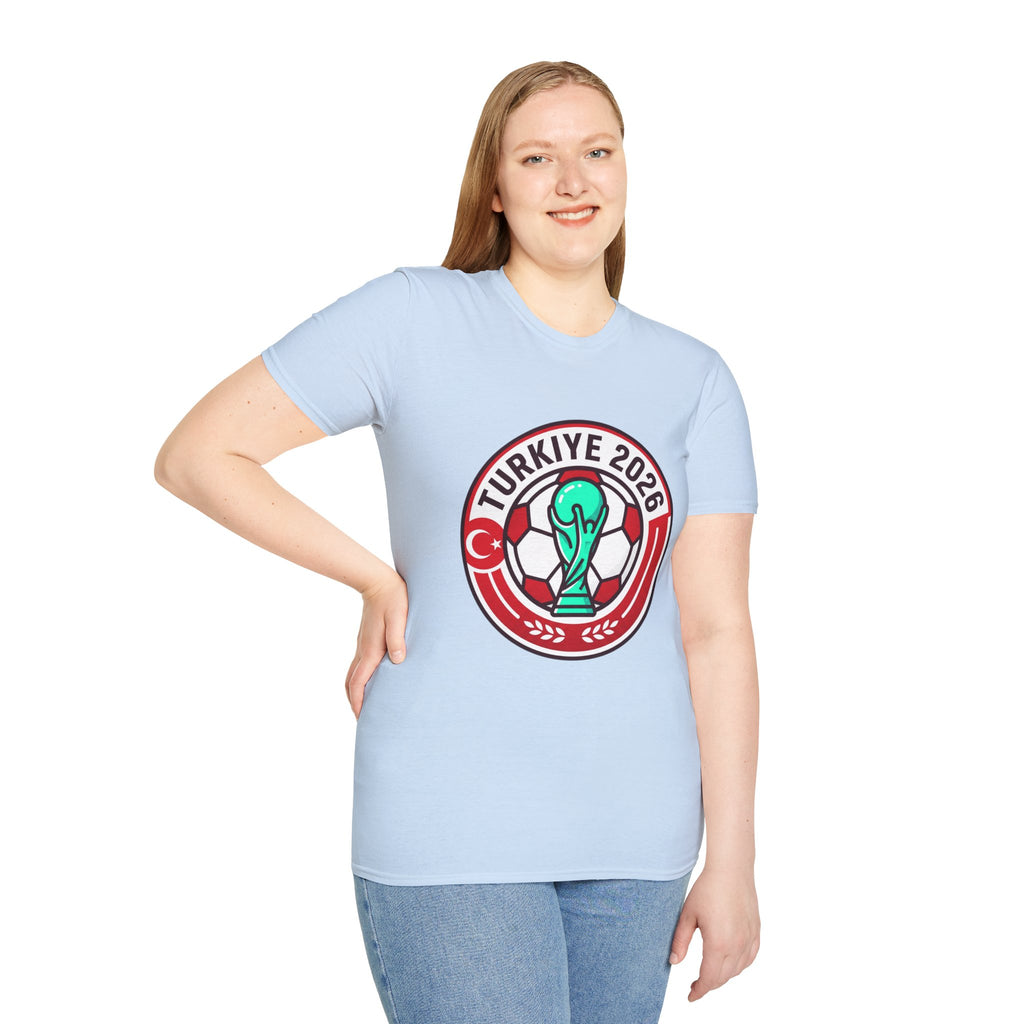 TURKIYE   2026 football Trophy T-Shirt | Soccer Football Tee  UNISEX