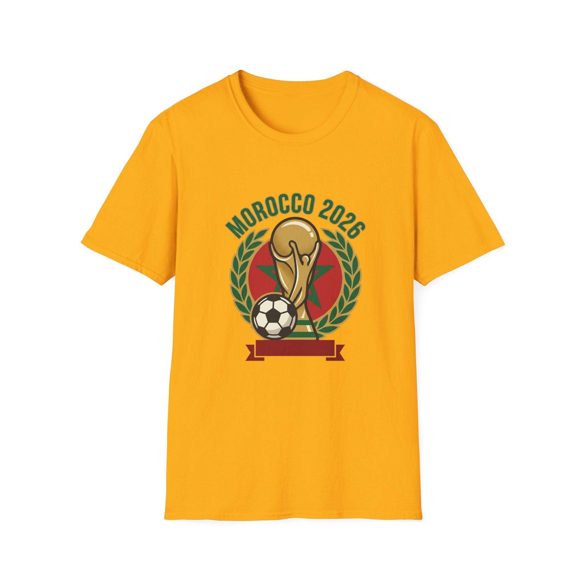 MOROCCO   2026 football Trophy T-Shirt | Soccer Football Tee
