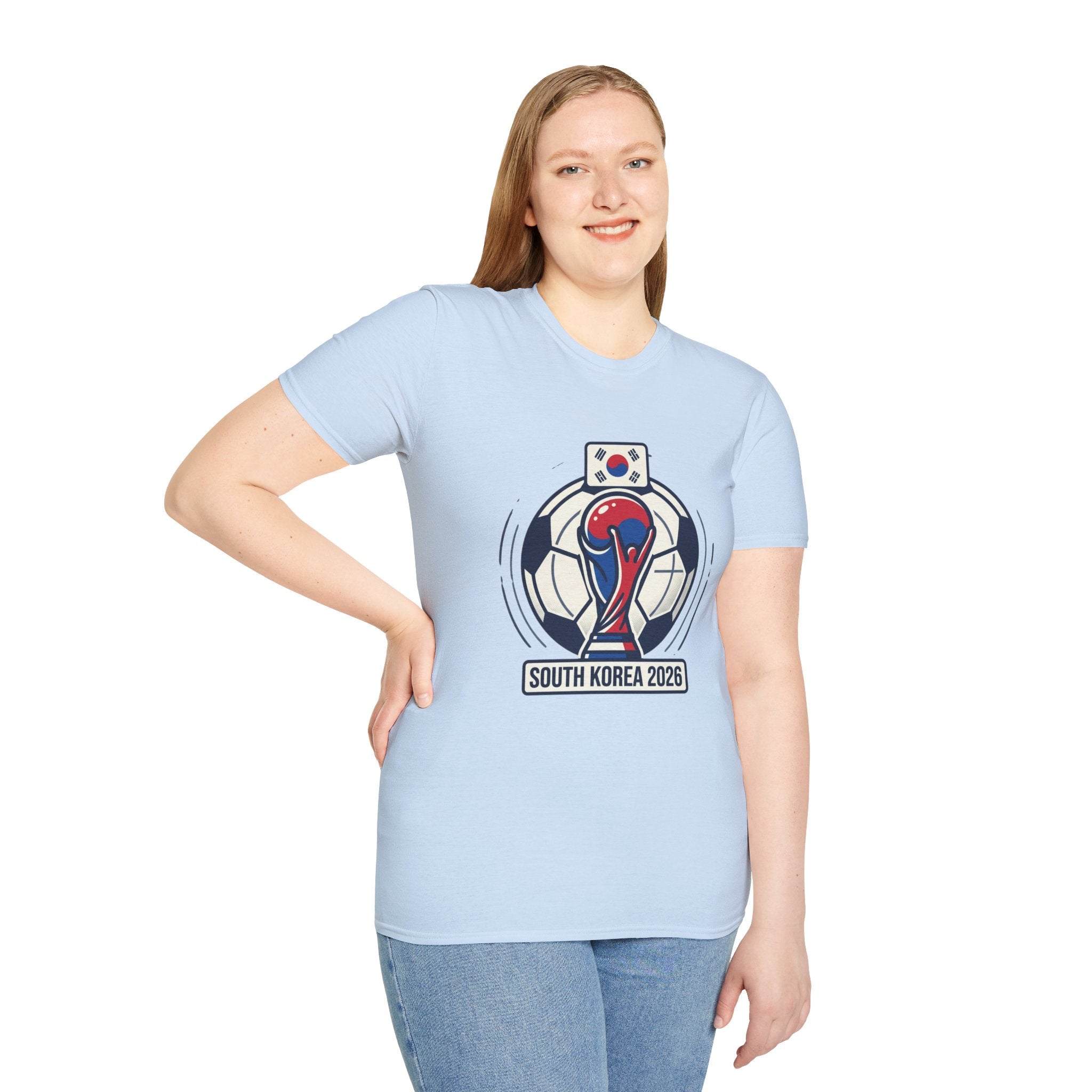 SOUTH KOREA  2026 football Trophy T-Shirt | Soccer Football Tee  UNISEX