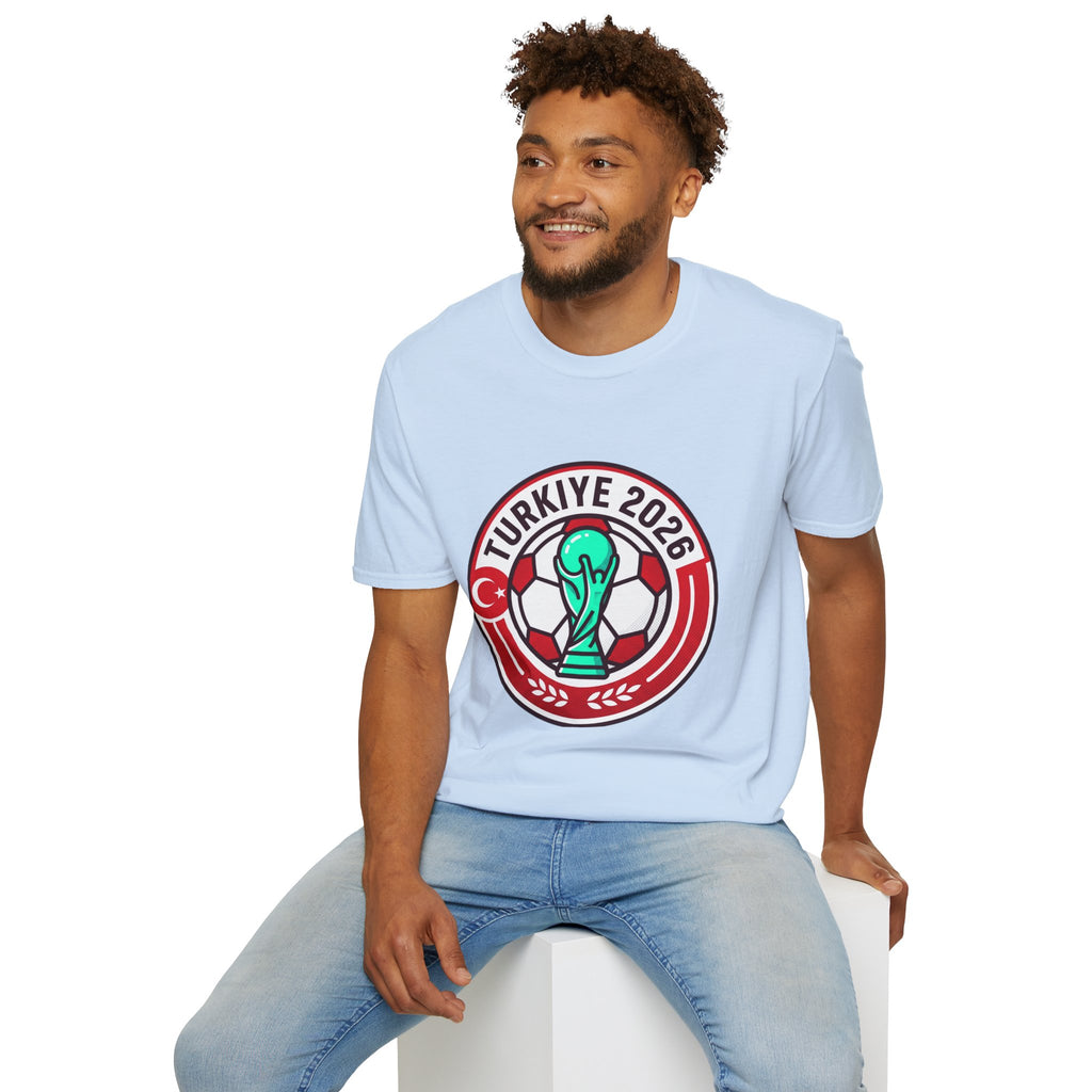 TURKIYE   2026 football Trophy T-Shirt | Soccer Football Tee  UNISEX
