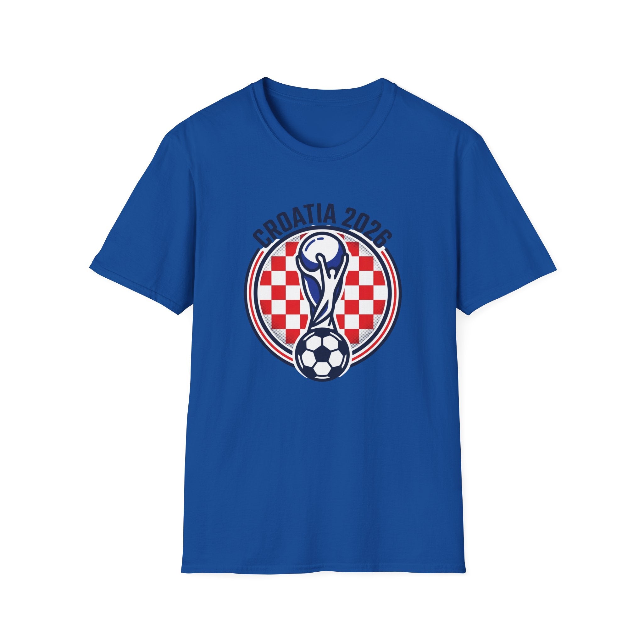 CROATIA  2026 football Trophy T-Shirt | Soccer Football Tee  UNISEX