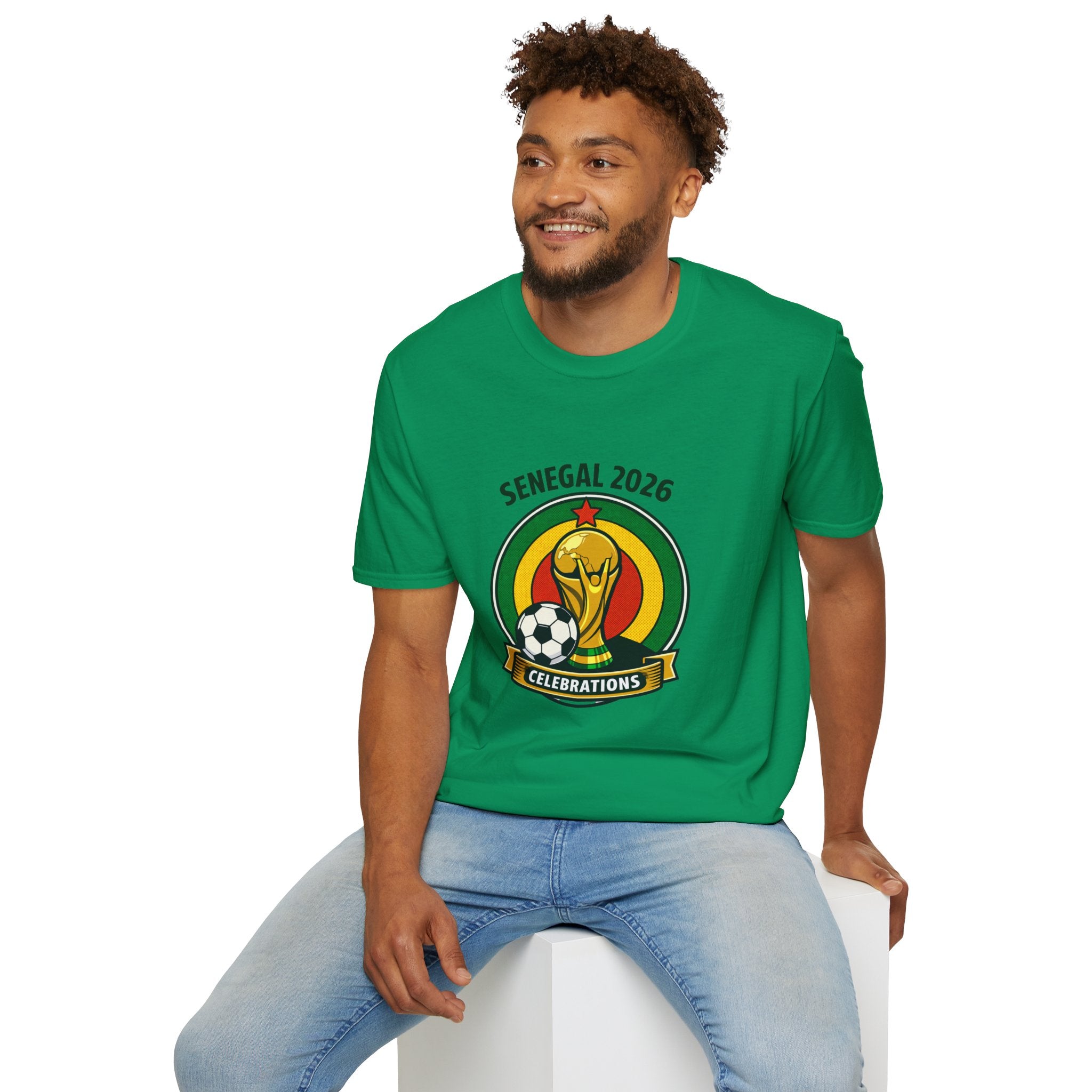 SENEGAL  2026 football Trophy T-Shirt | Soccer Football Tee  UNISEX