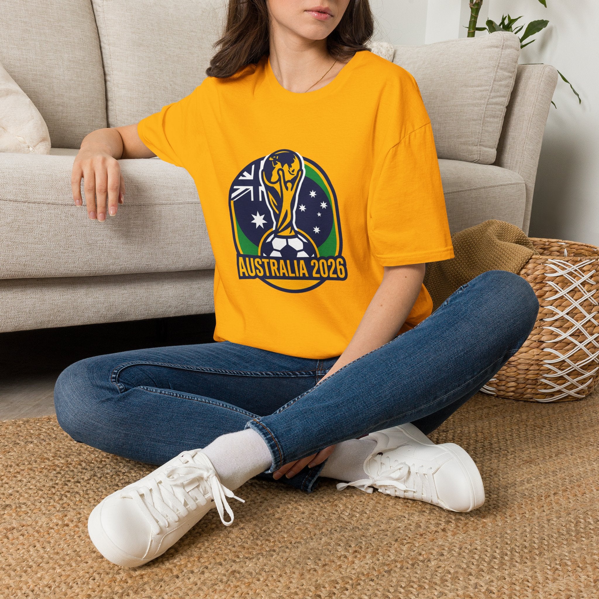 AUSTRALIA   2026 football Trophy T-Shirt | Soccer Football Tee  UNISEX