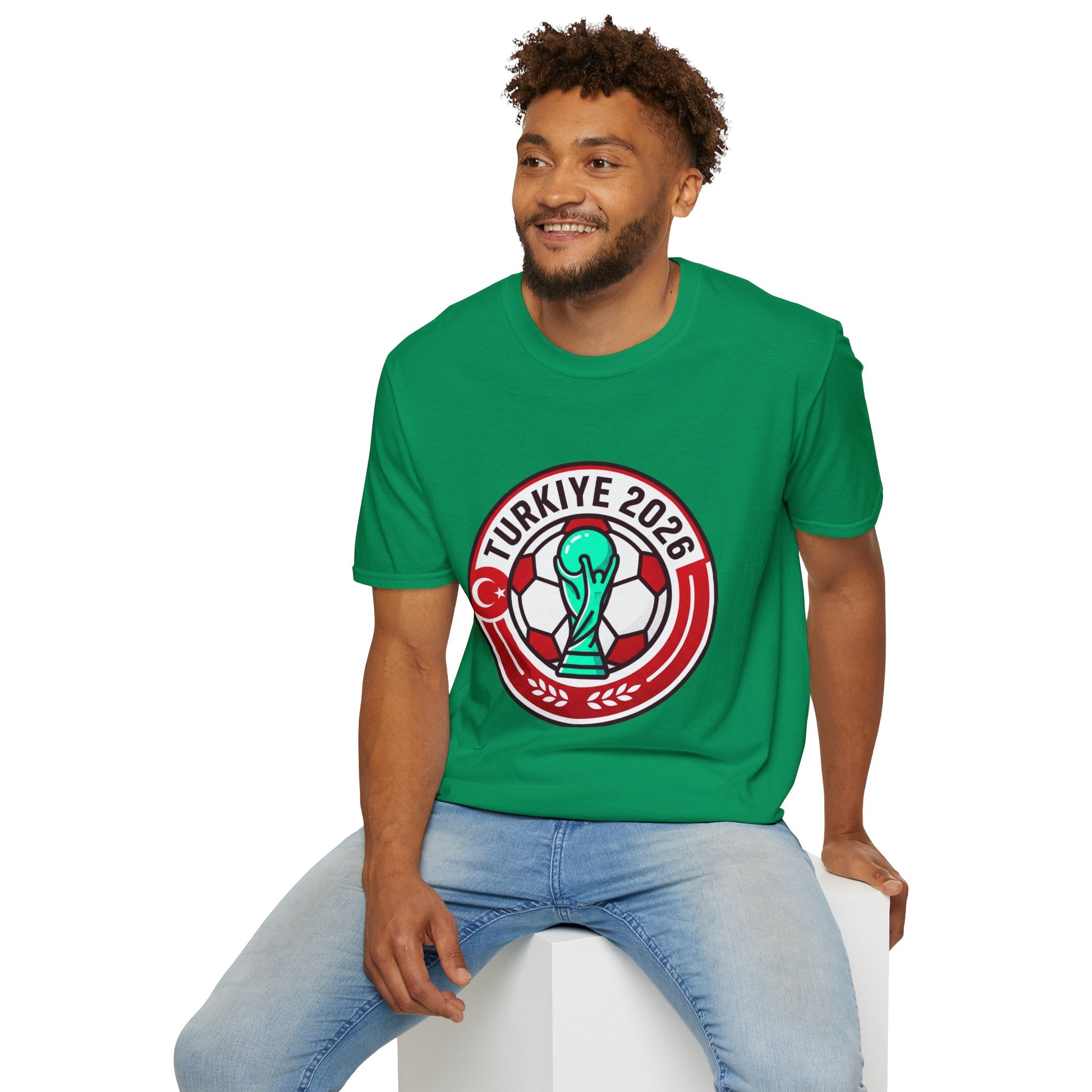 TURKIYE   2026 football Trophy T-Shirt | Soccer Football Tee  UNISEX