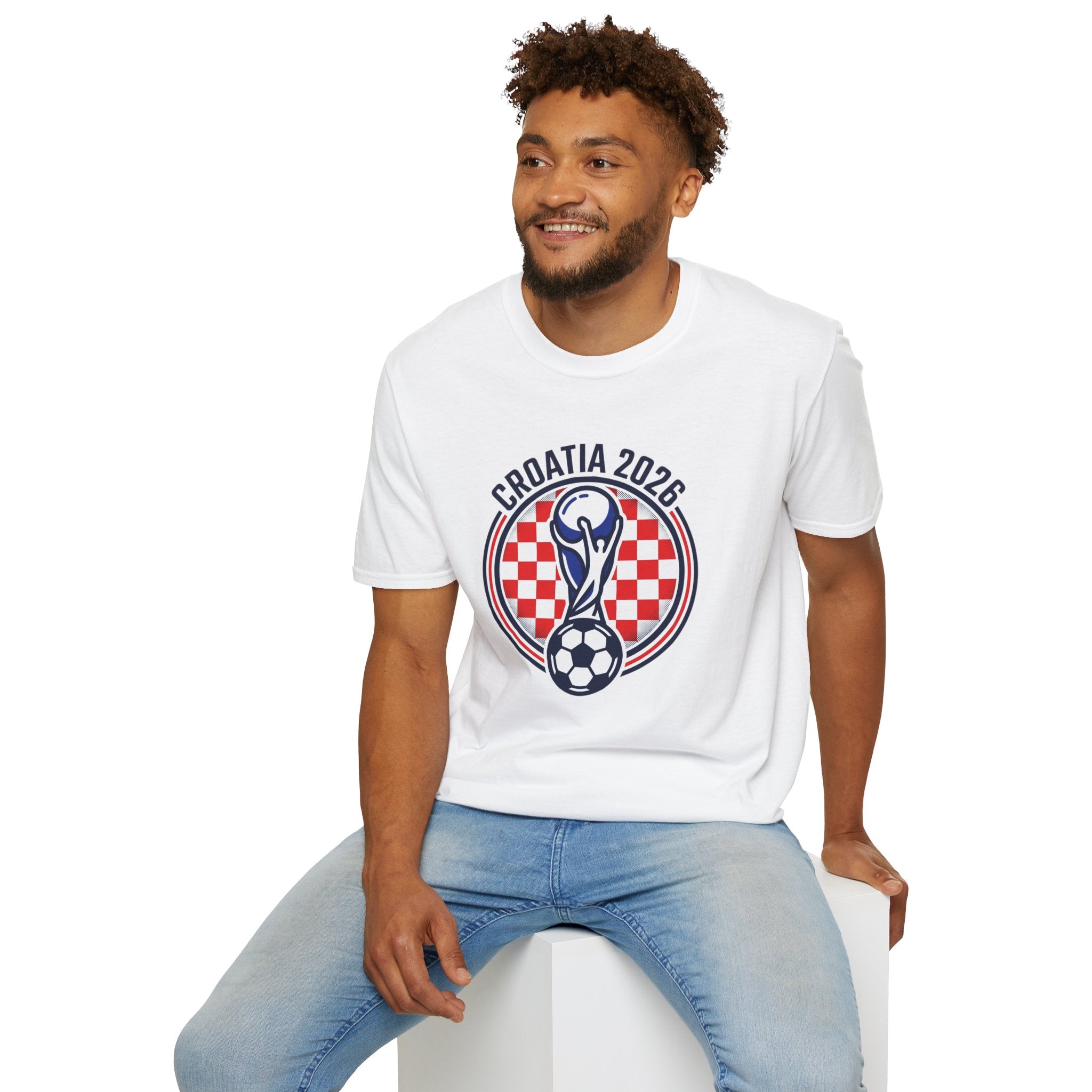 CROATIA  2026 football Trophy T-Shirt | Soccer Football Tee  UNISEX