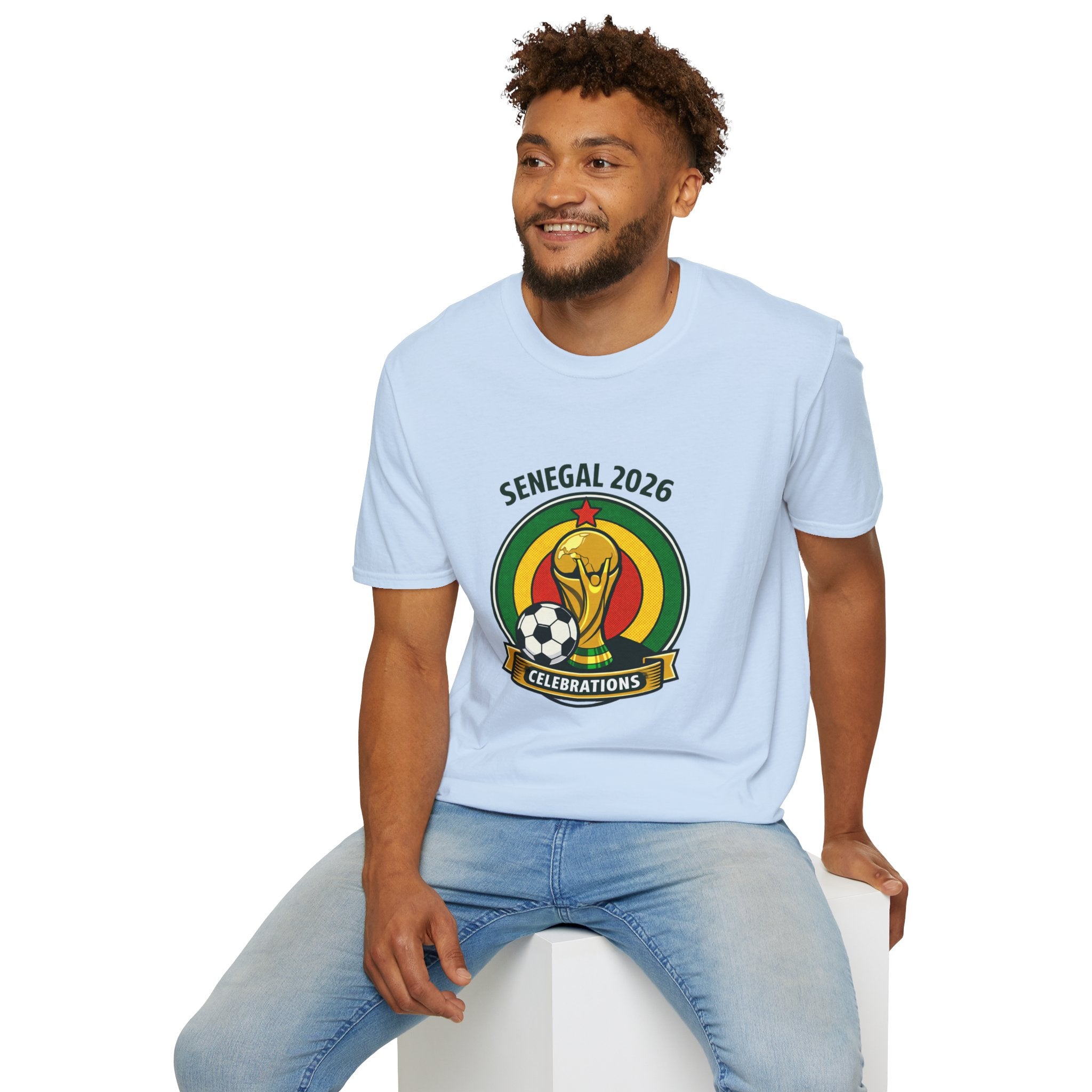 SENEGAL  2026 football Trophy T-Shirt | Soccer Football Tee  UNISEX