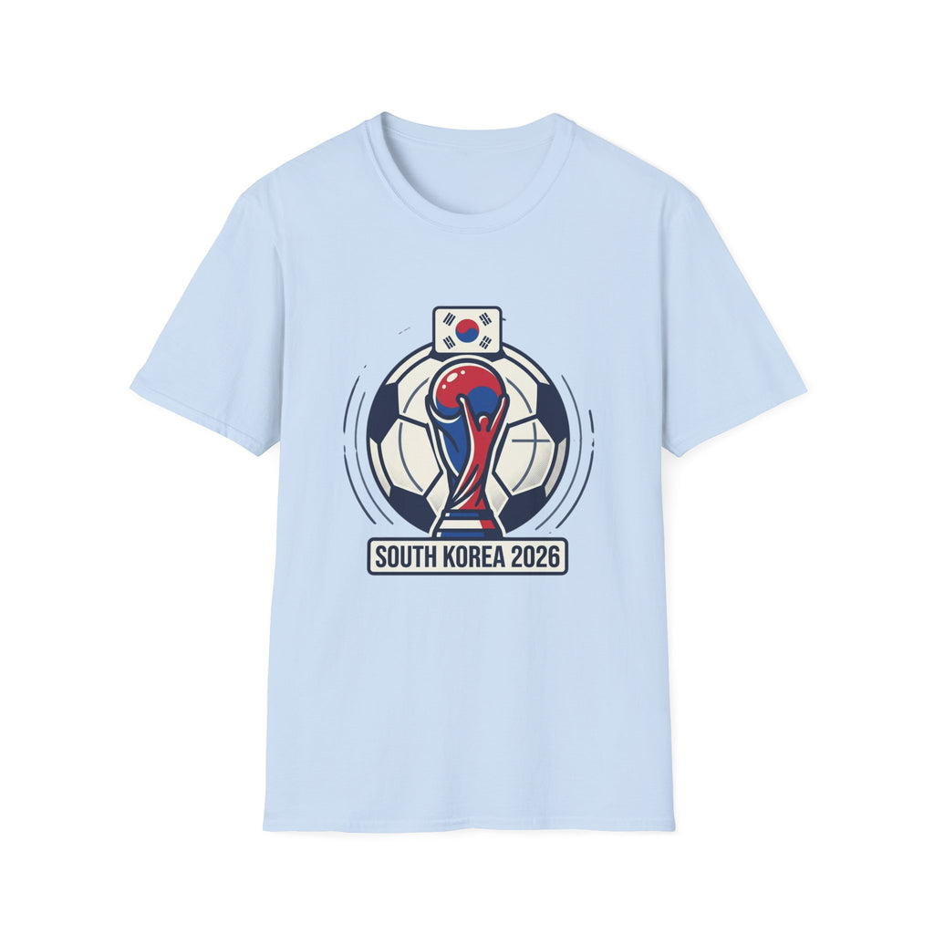 SOUTH KOREA  2026 football Trophy T-Shirt | Soccer Football Tee  UNISEX