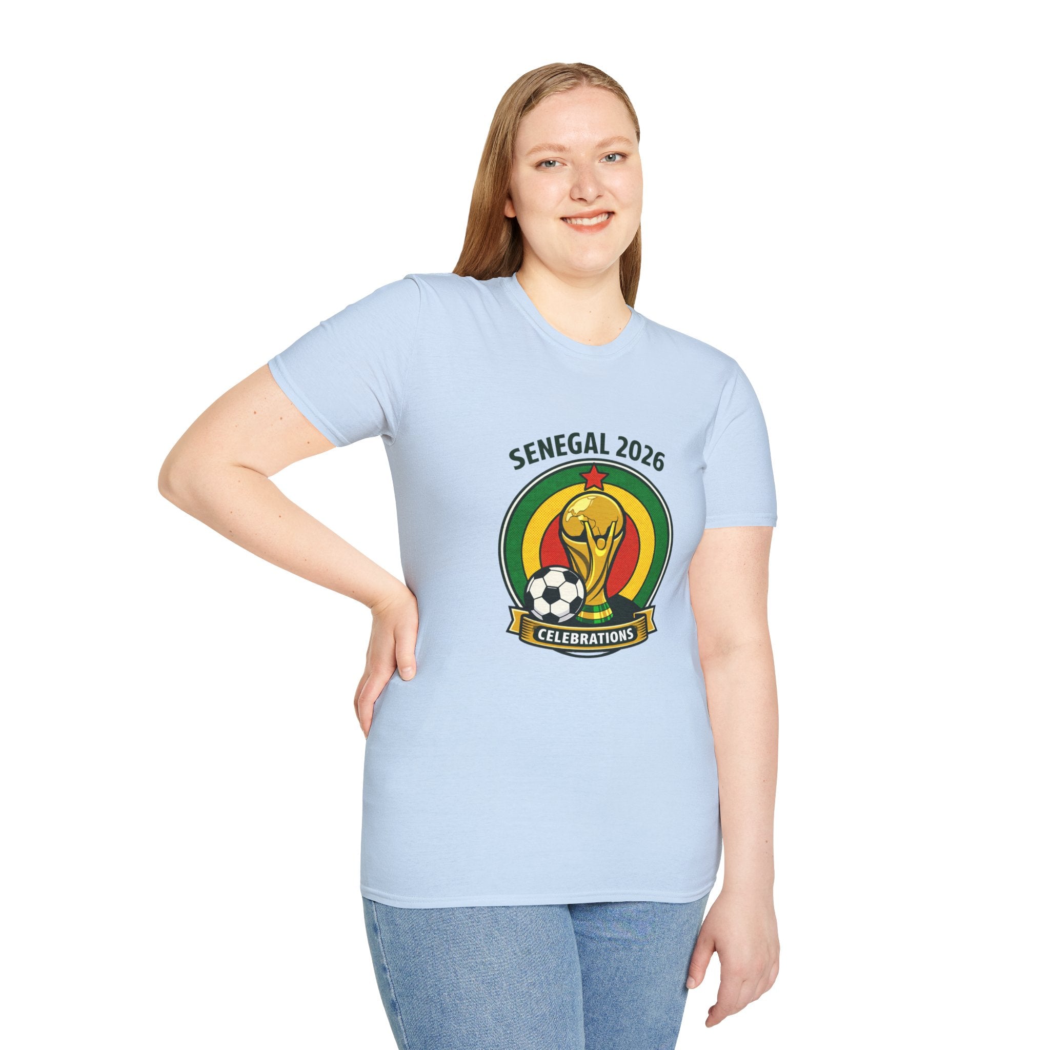 SENEGAL  2026 football Trophy T-Shirt | Soccer Football Tee  UNISEX