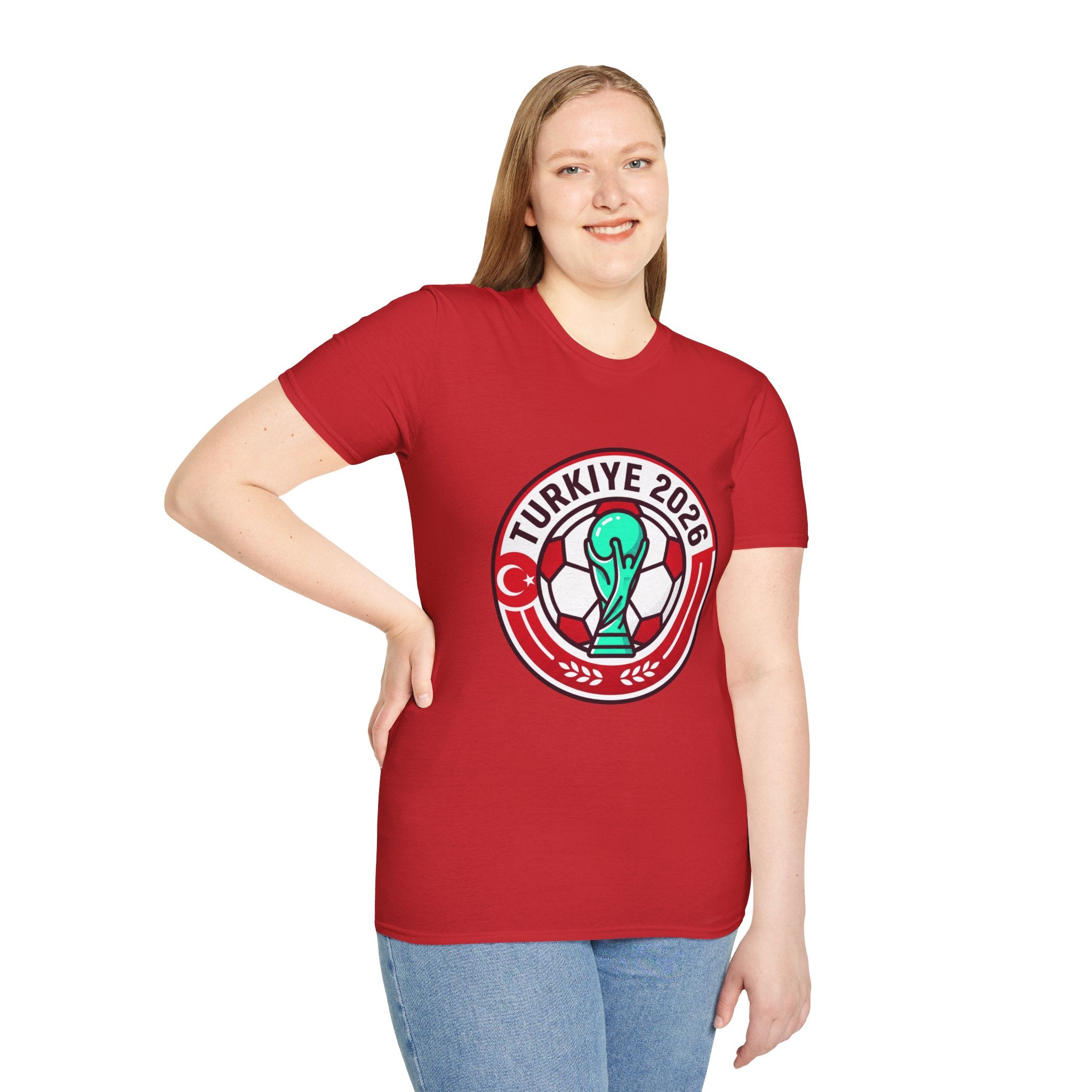 TURKIYE   2026 football Trophy T-Shirt | Soccer Football Tee  UNISEX