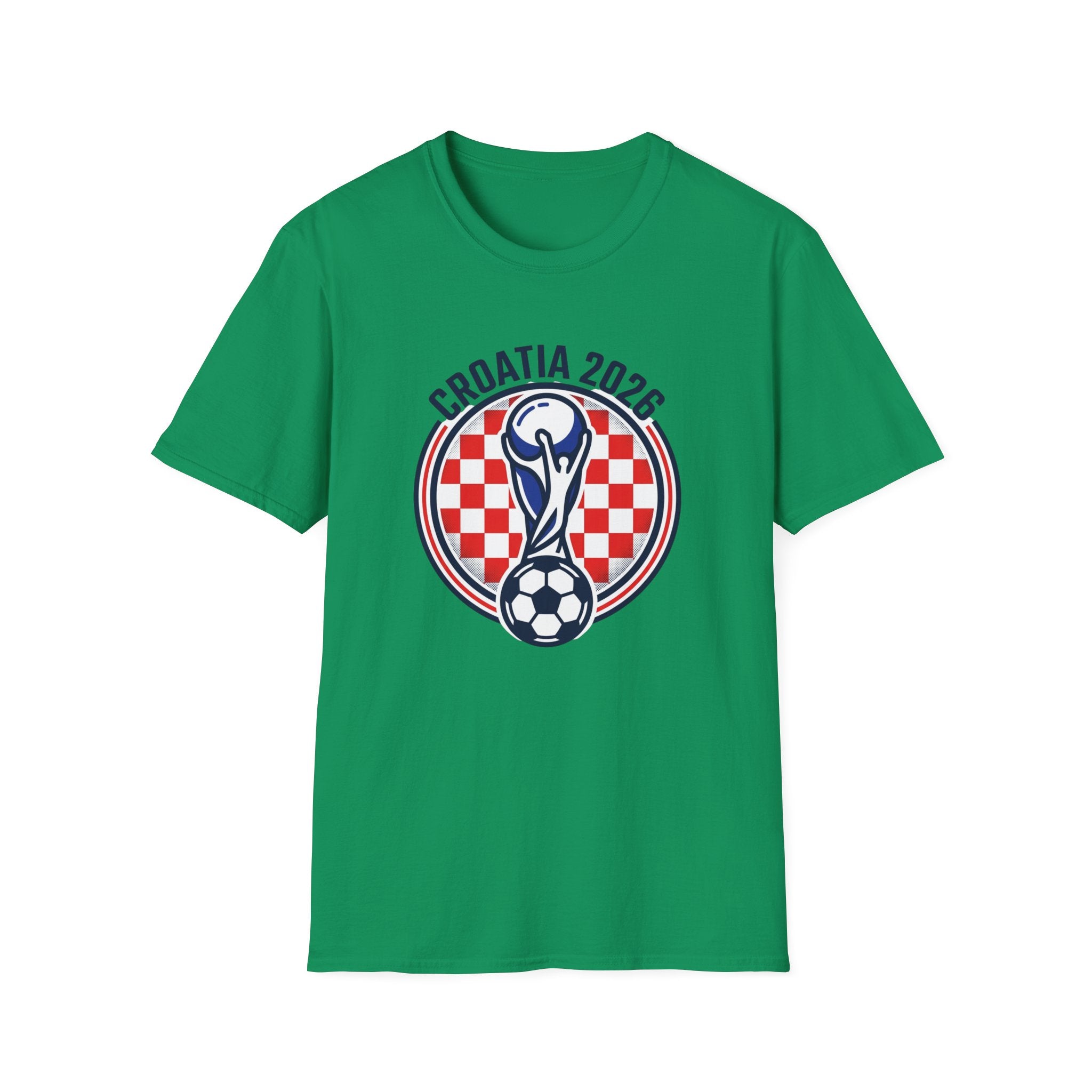 CROATIA  2026 football Trophy T-Shirt | Soccer Football Tee  UNISEX