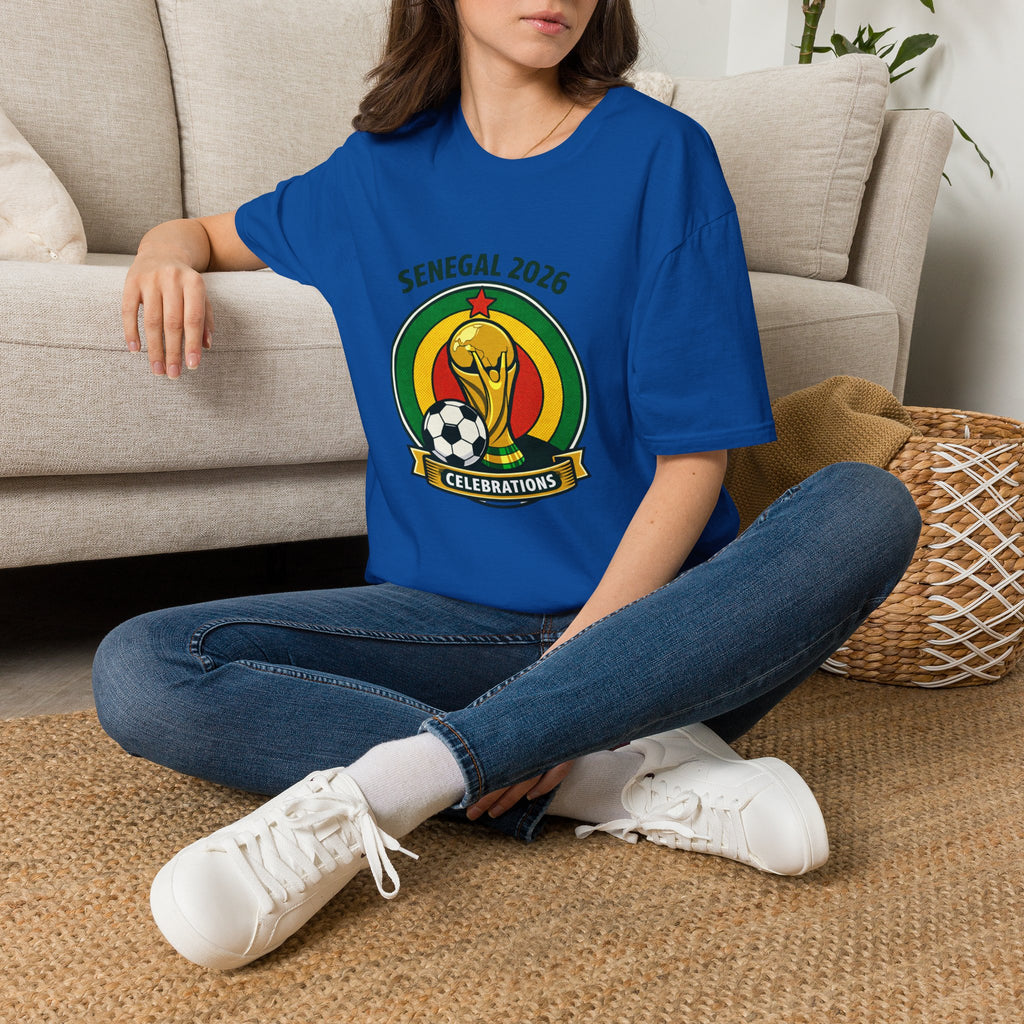 SENEGAL  2026 football Trophy T-Shirt | Soccer Football Tee  UNISEX