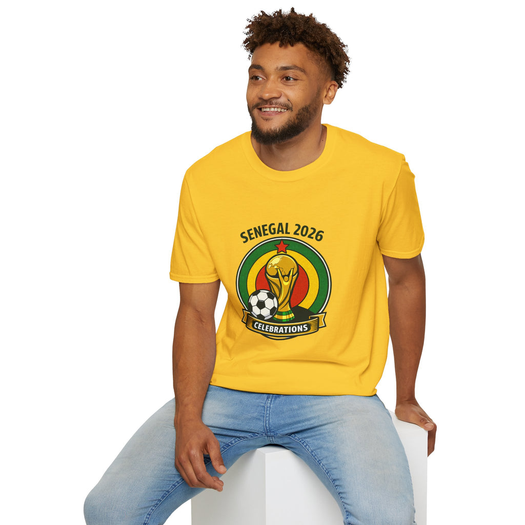 SENEGAL  2026 football Trophy T-Shirt | Soccer Football Tee  UNISEX