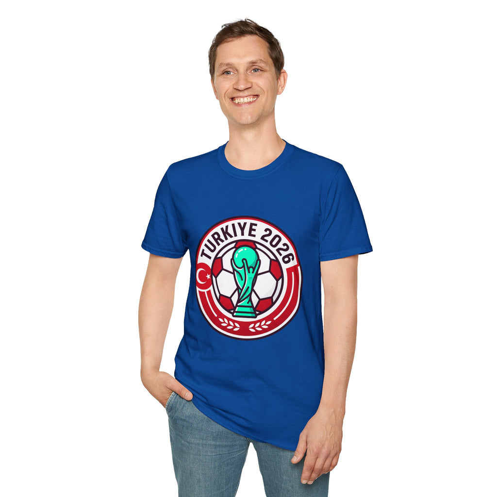 TURKIYE   2026 football Trophy T-Shirt | Soccer Football Tee  UNISEX