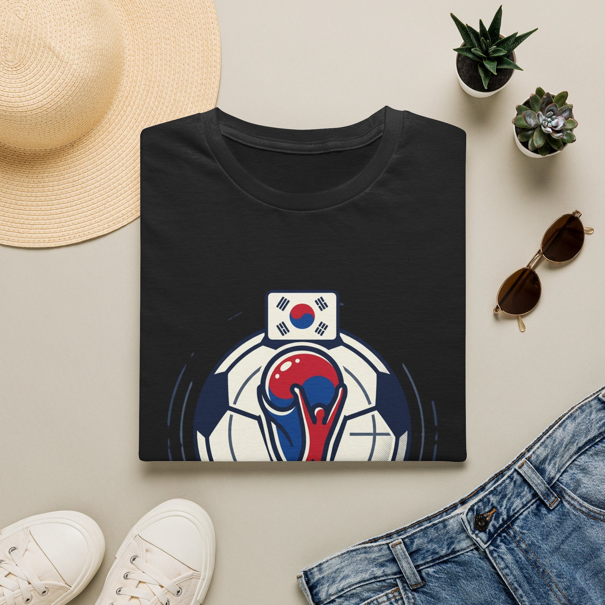 SOUTH KOREA  2026 football Trophy T-Shirt | Soccer Football Tee  UNISEX