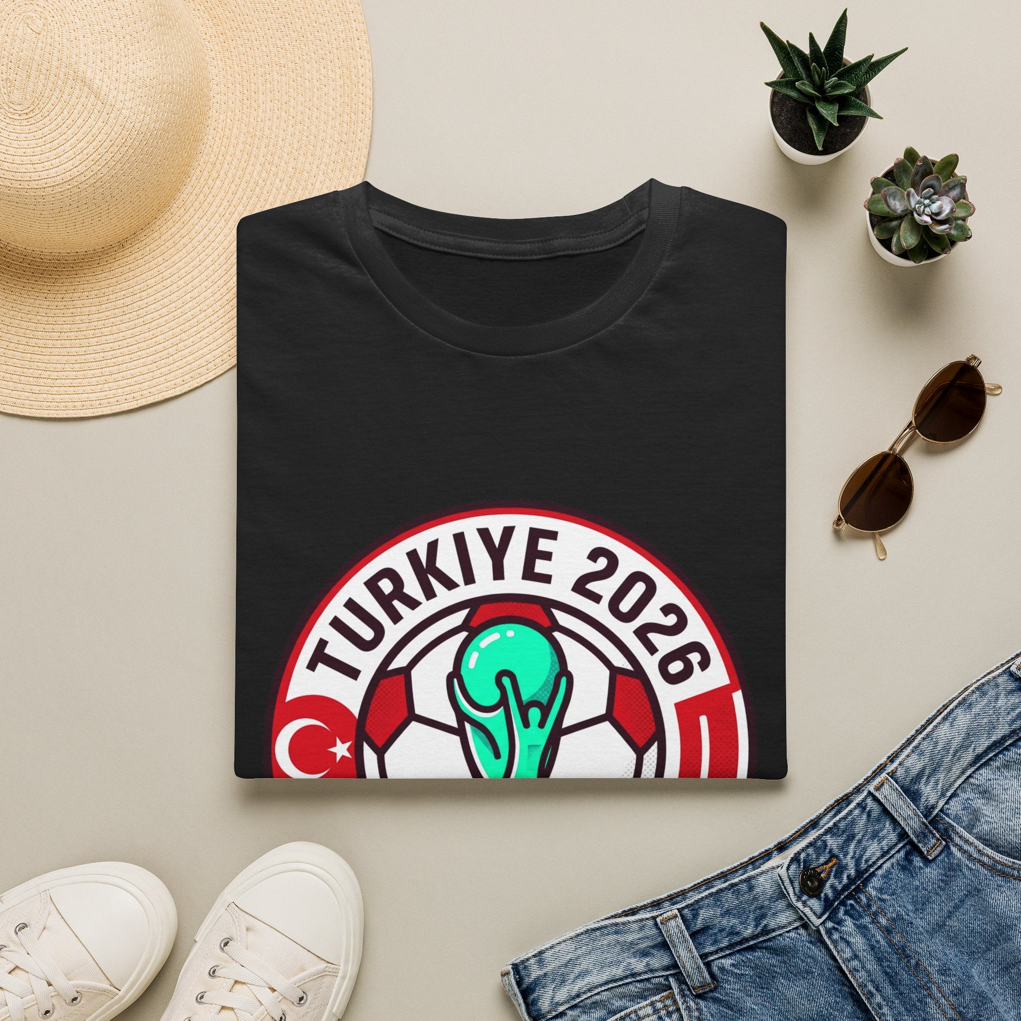 TURKIYE   2026 football Trophy T-Shirt | Soccer Football Tee  UNISEX