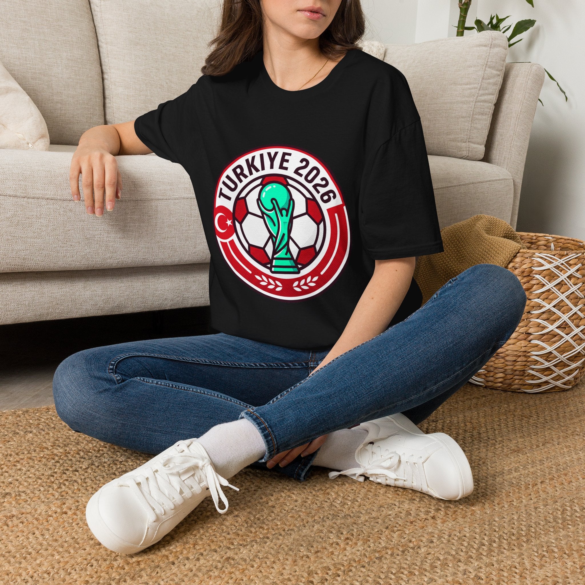 TURKIYE   2026 football Trophy T-Shirt | Soccer Football Tee  UNISEX