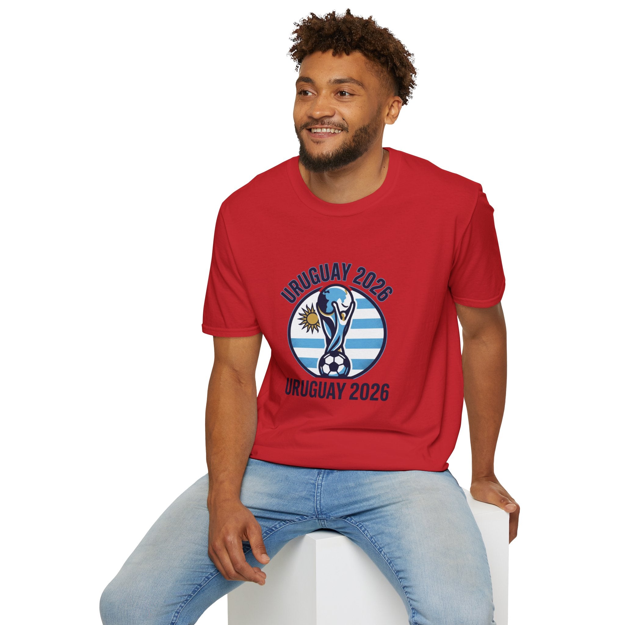 URUGUAY  2026 football Trophy T-Shirt | Soccer Football Tee  UNISEX