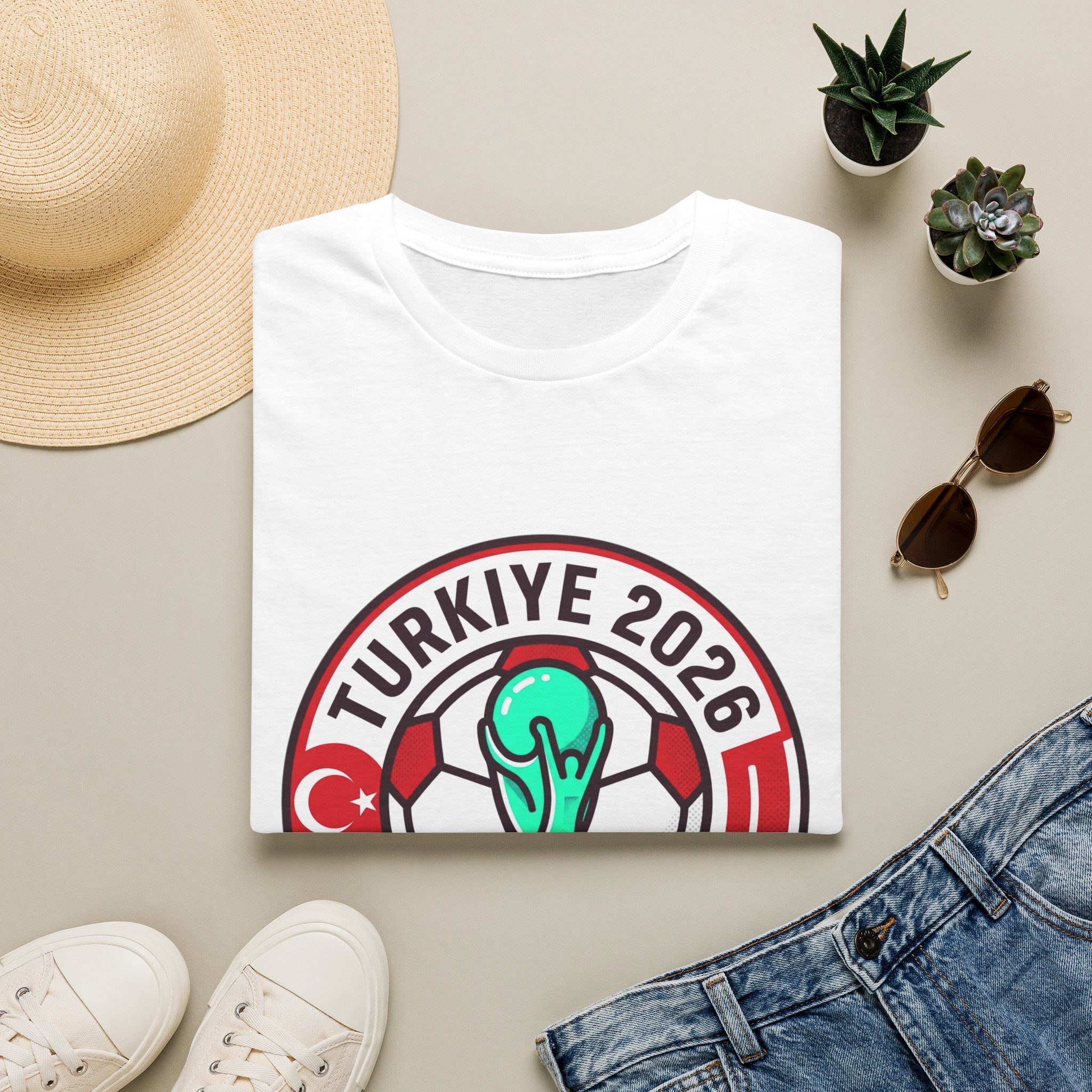 TURKIYE   2026 football Trophy T-Shirt | Soccer Football Tee  UNISEX