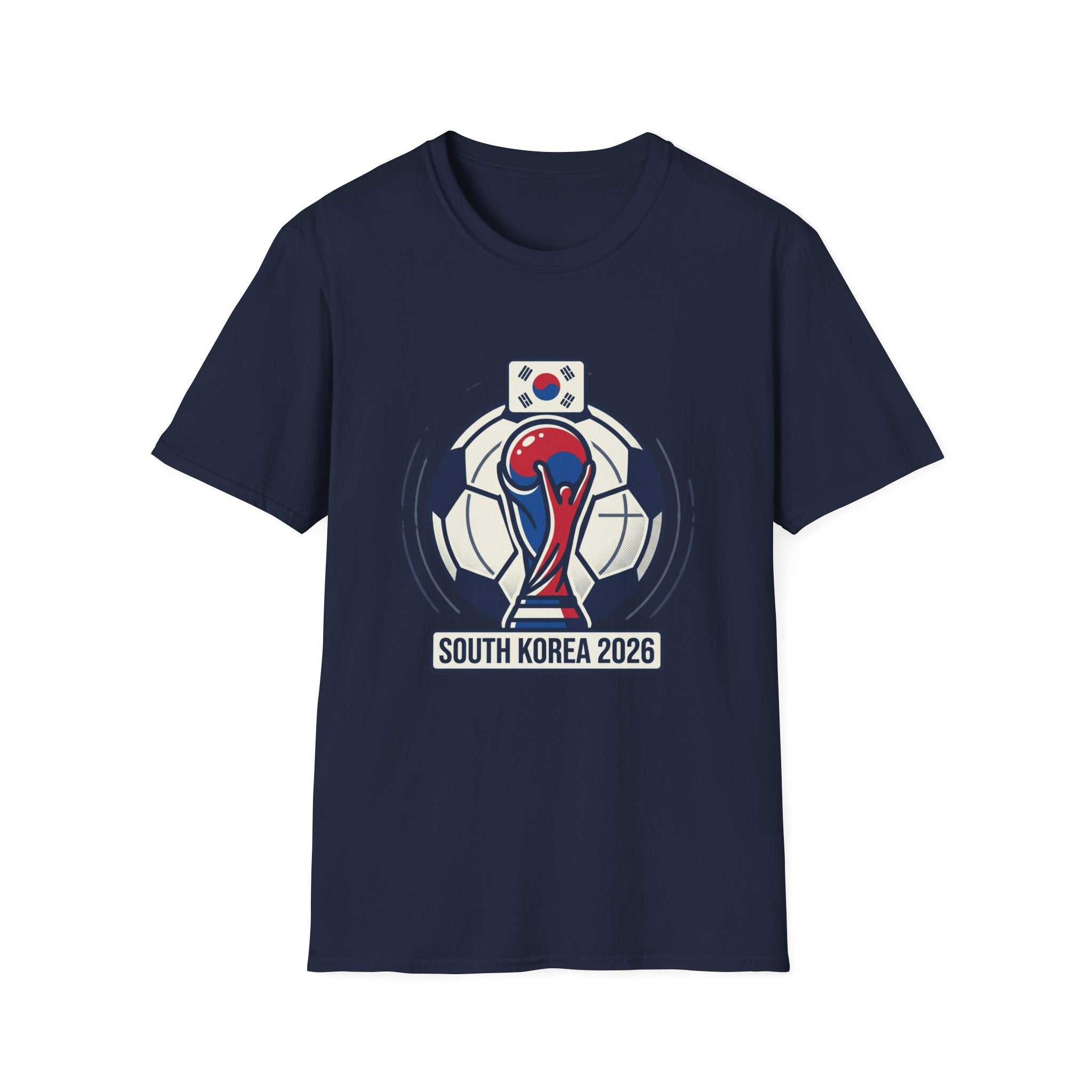 SOUTH KOREA  2026 football Trophy T-Shirt | Soccer Football Tee  UNISEX