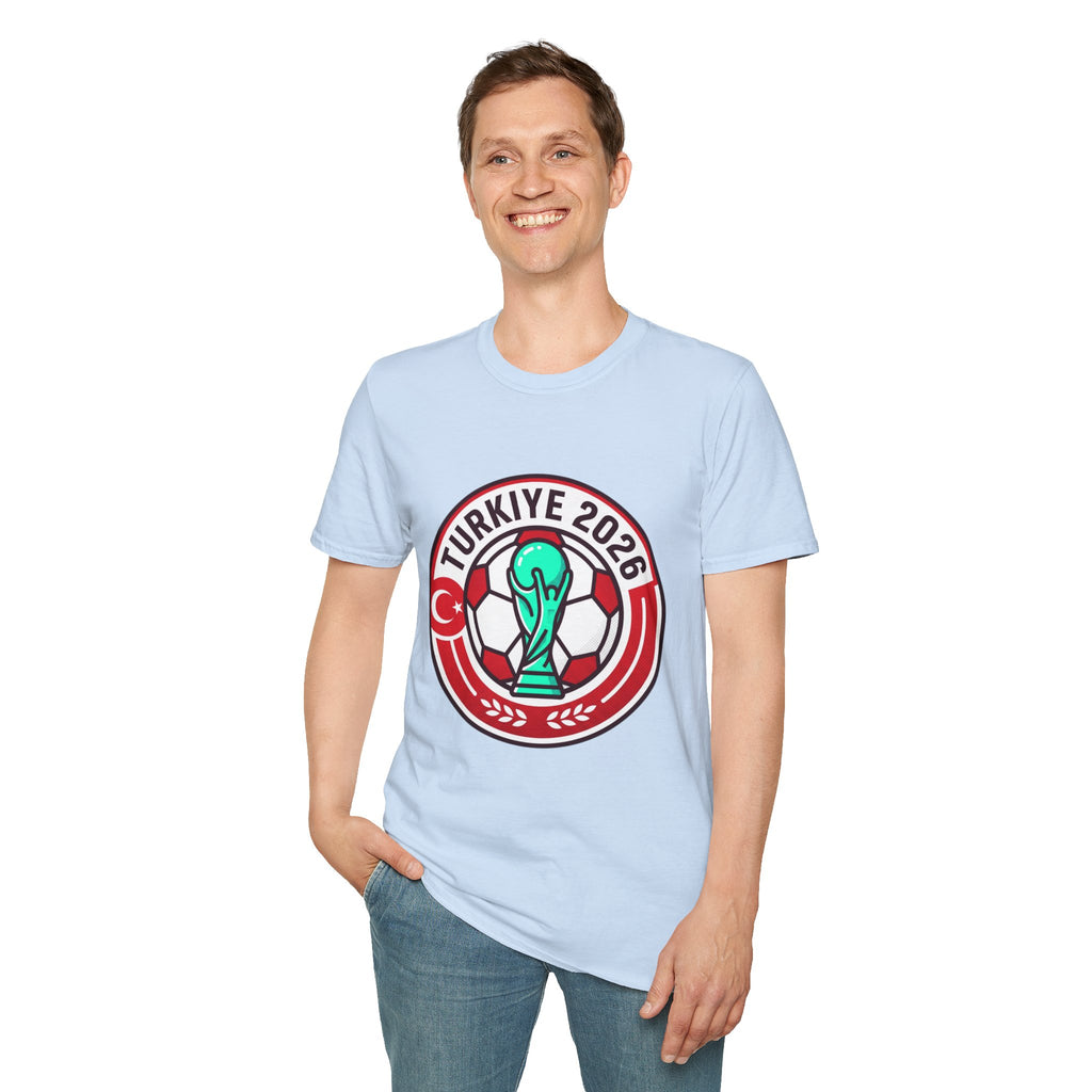 TURKIYE   2026 football Trophy T-Shirt | Soccer Football Tee  UNISEX