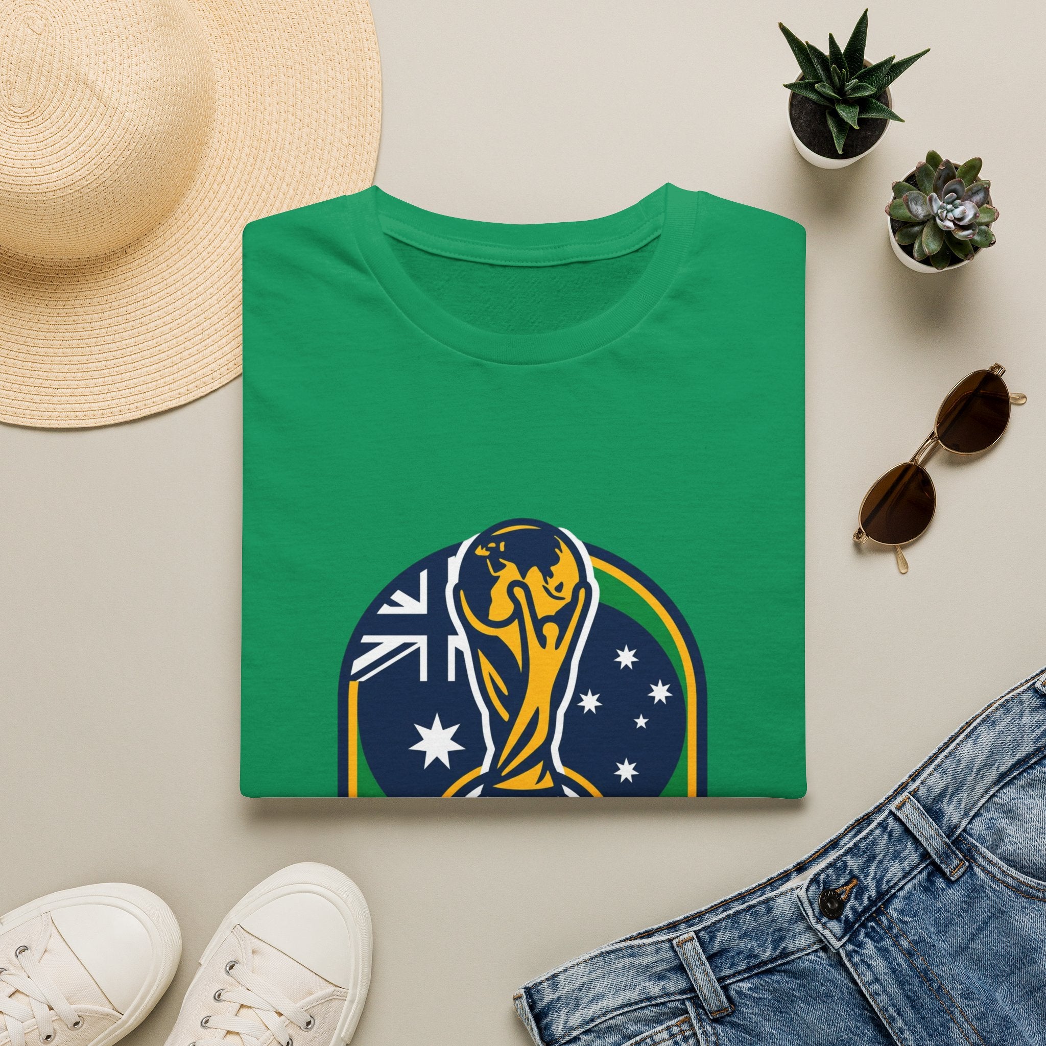 AUSTRALIA   2026 football Trophy T-Shirt | Soccer Football Tee  UNISEX