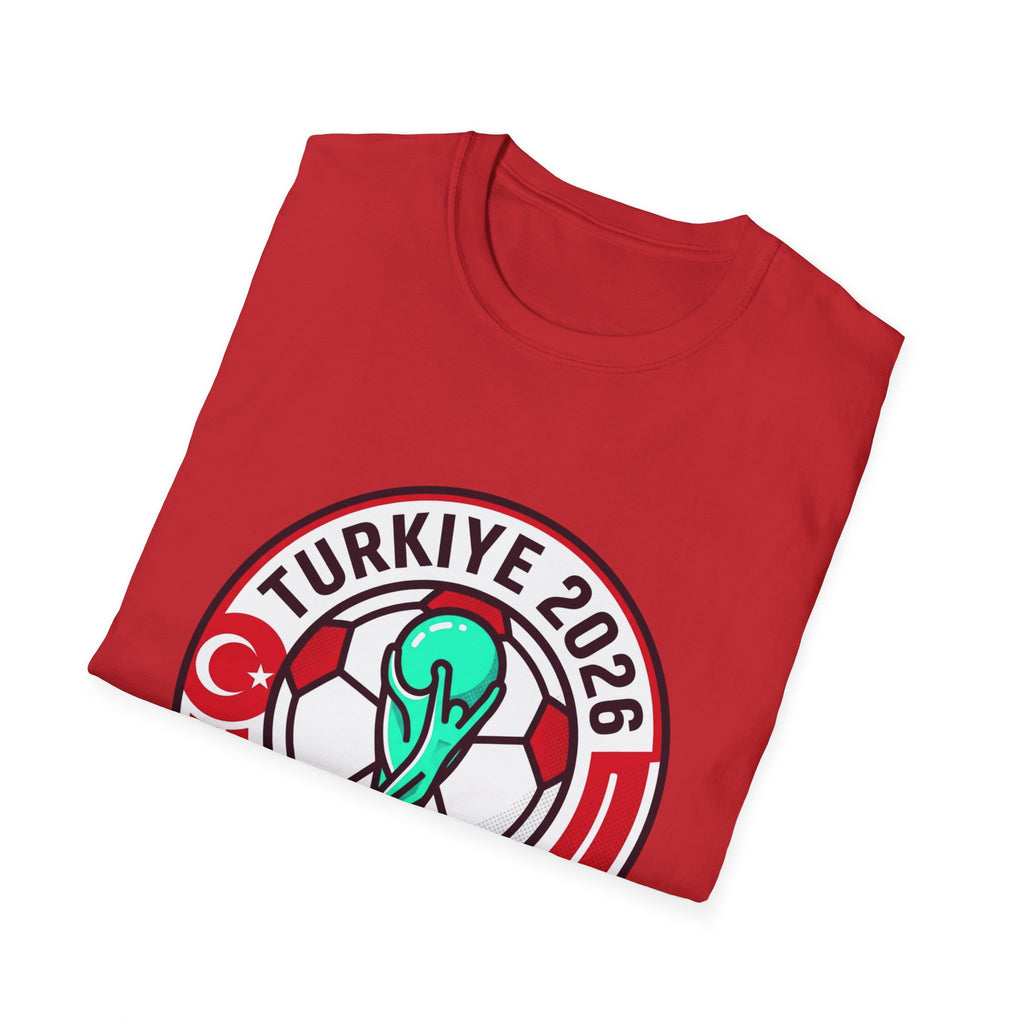 TURKIYE   2026 football Trophy T-Shirt | Soccer Football Tee  UNISEX