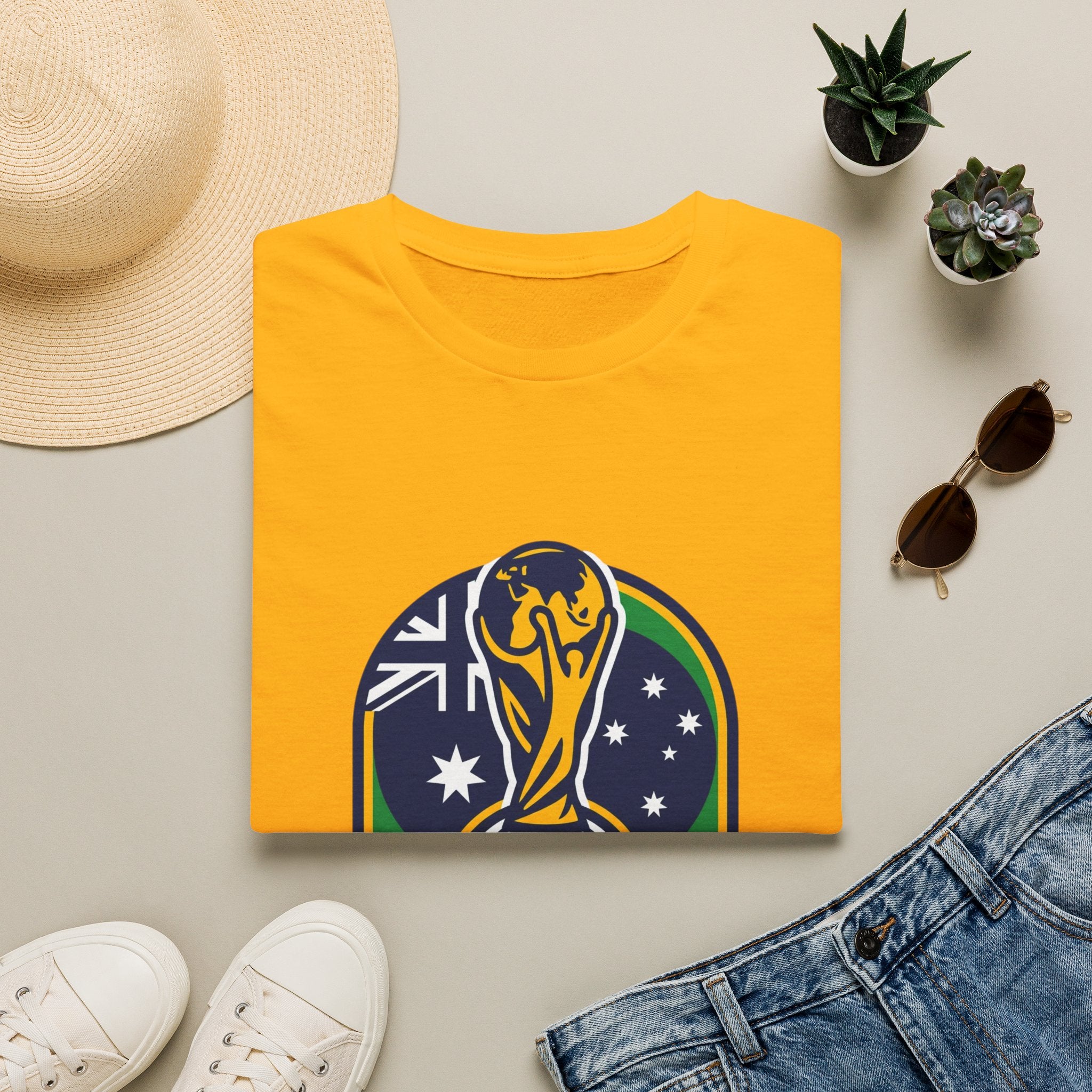 AUSTRALIA   2026 football Trophy T-Shirt | Soccer Football Tee  UNISEX