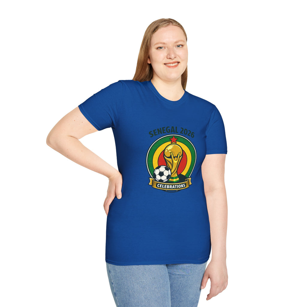 SENEGAL  2026 football Trophy T-Shirt | Soccer Football Tee  UNISEX