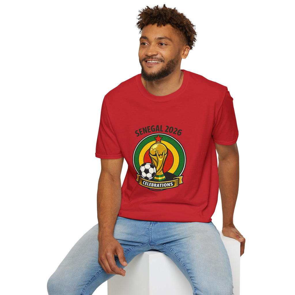 SENEGAL  2026 football Trophy T-Shirt | Soccer Football Tee  UNISEX