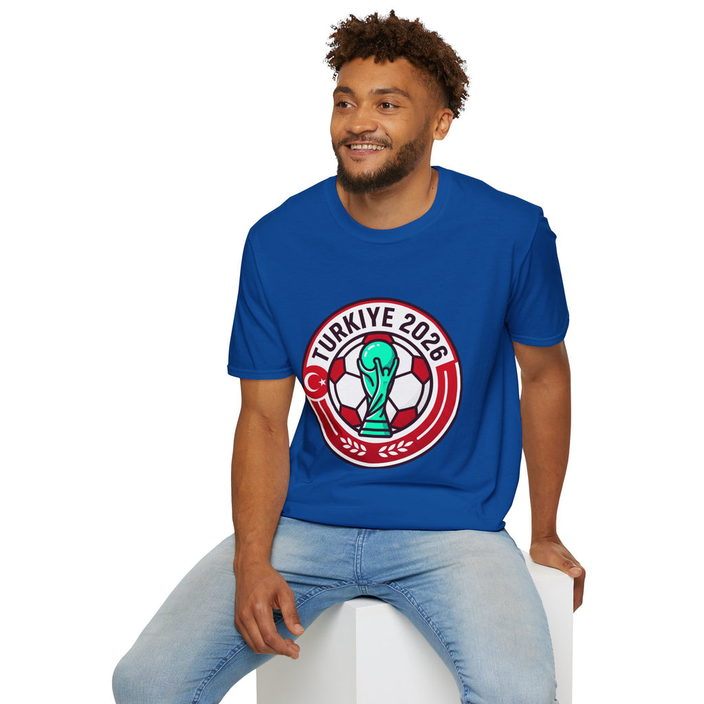 TURKIYE   2026 football Trophy T-Shirt | Soccer Football Tee  UNISEX