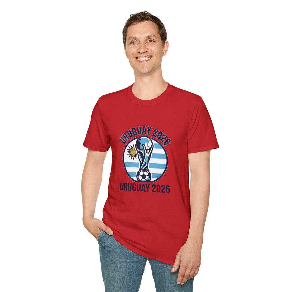 URUGUAY  2026 football Trophy T-Shirt | Soccer Football Tee  UNISEX