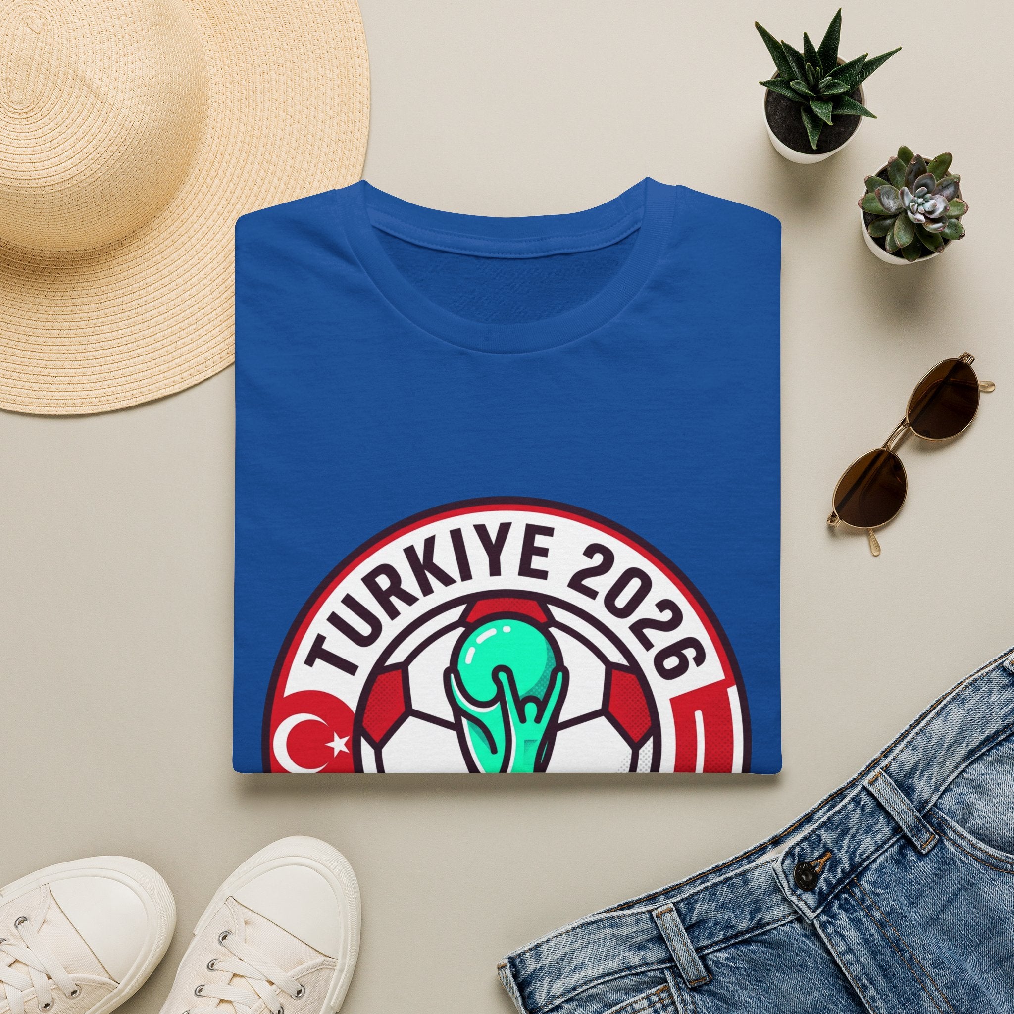 TURKIYE   2026 football Trophy T-Shirt | Soccer Football Tee  UNISEX