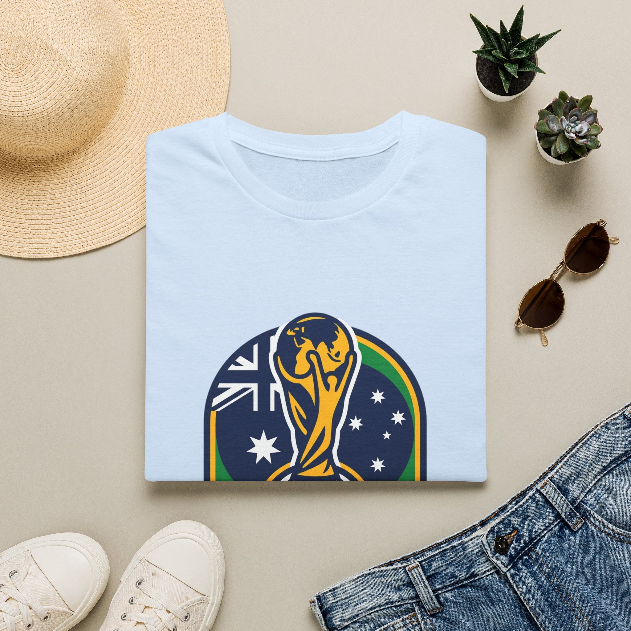 AUSTRALIA   2026 football Trophy T-Shirt | Soccer Football Tee  UNISEX