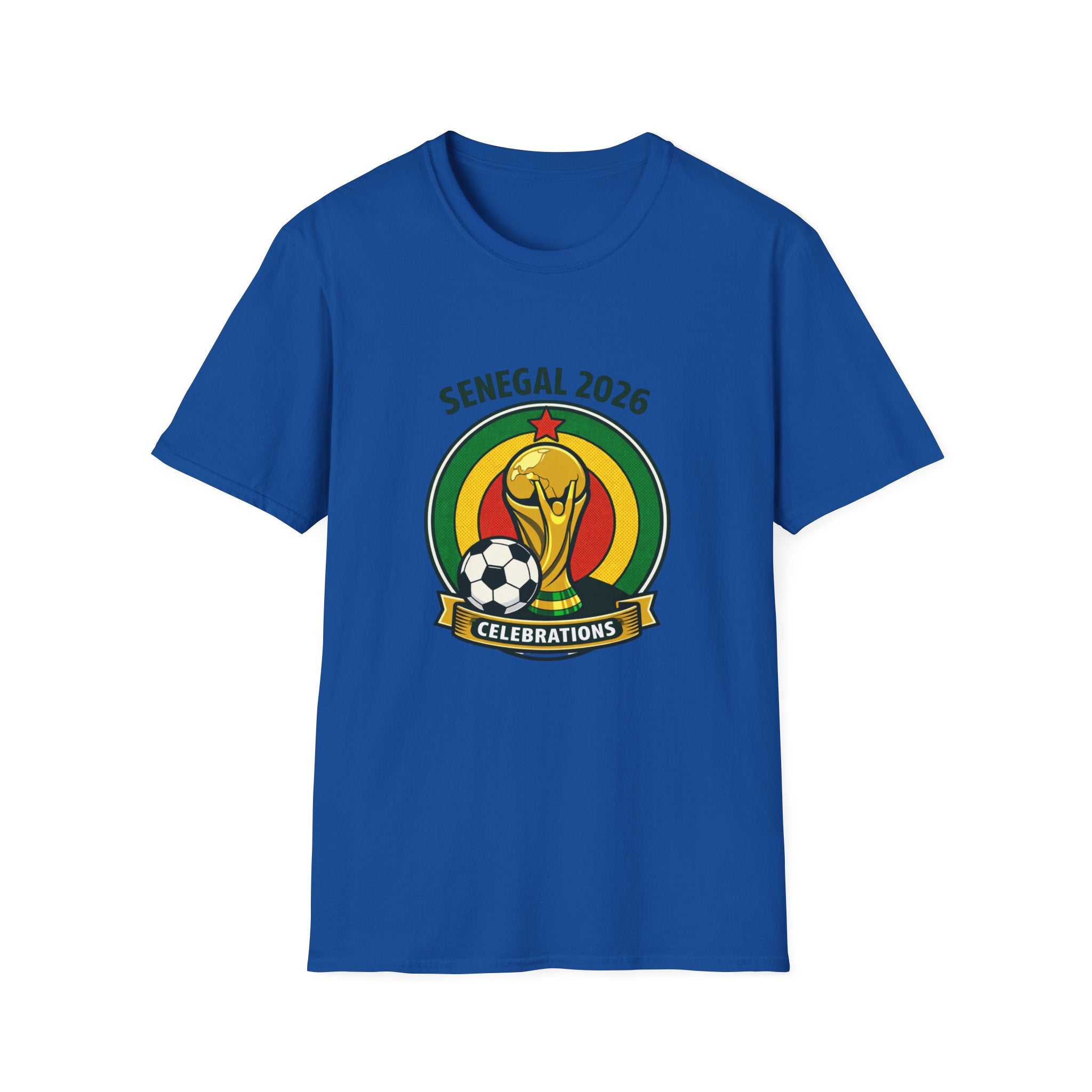 SENEGAL  2026 football Trophy T-Shirt | Soccer Football Tee  UNISEX