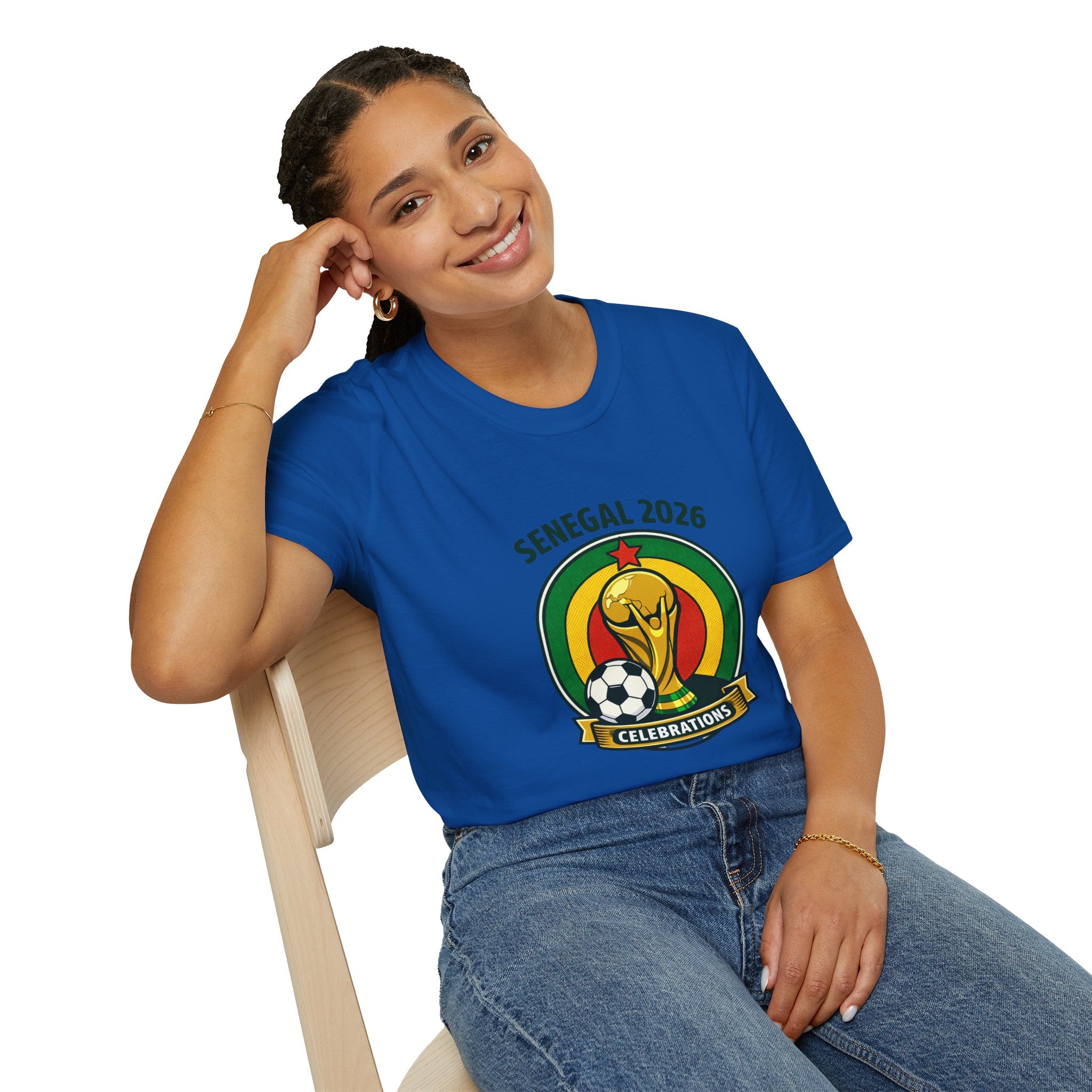 SENEGAL  2026 football Trophy T-Shirt | Soccer Football Tee  UNISEX