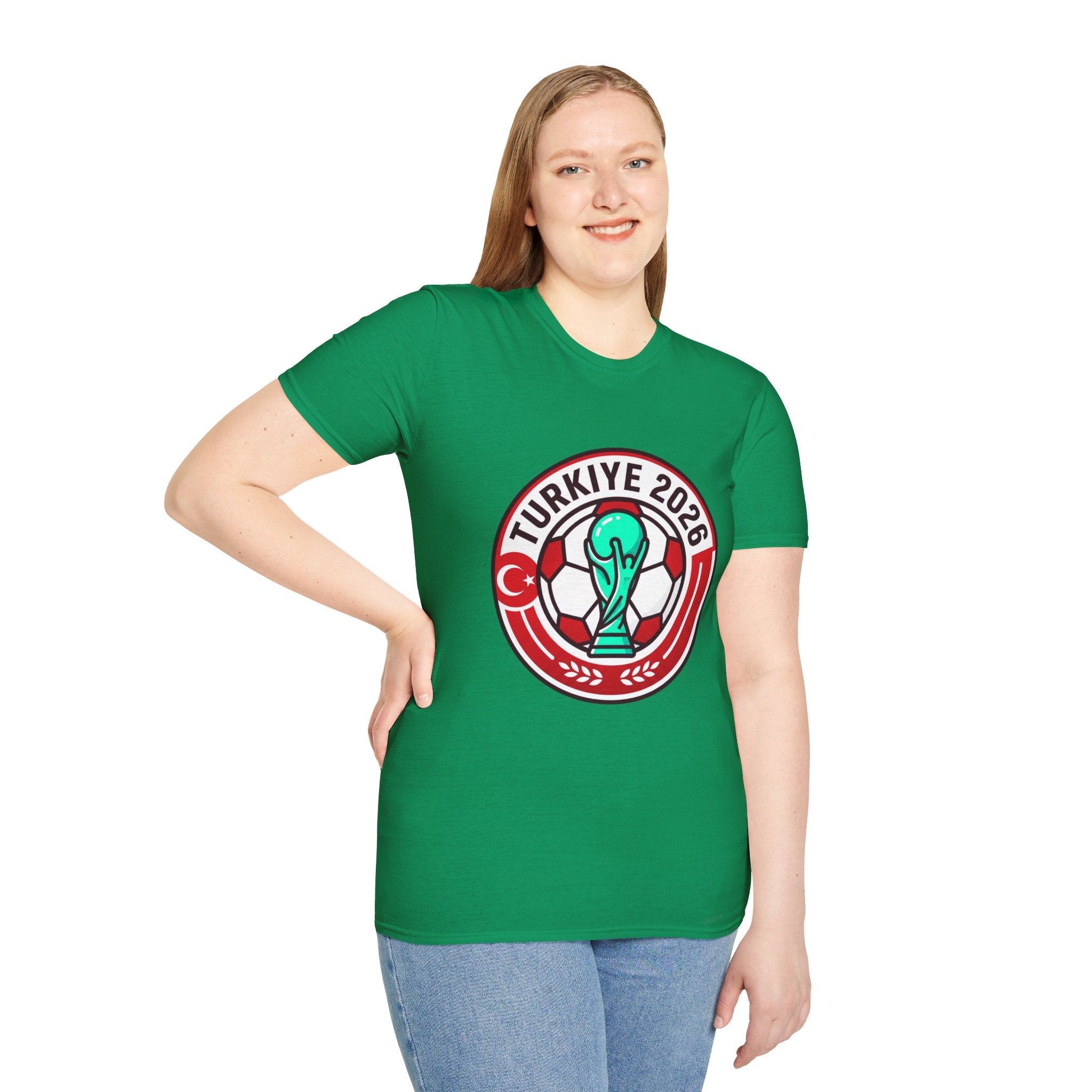 TURKIYE   2026 football Trophy T-Shirt | Soccer Football Tee  UNISEX