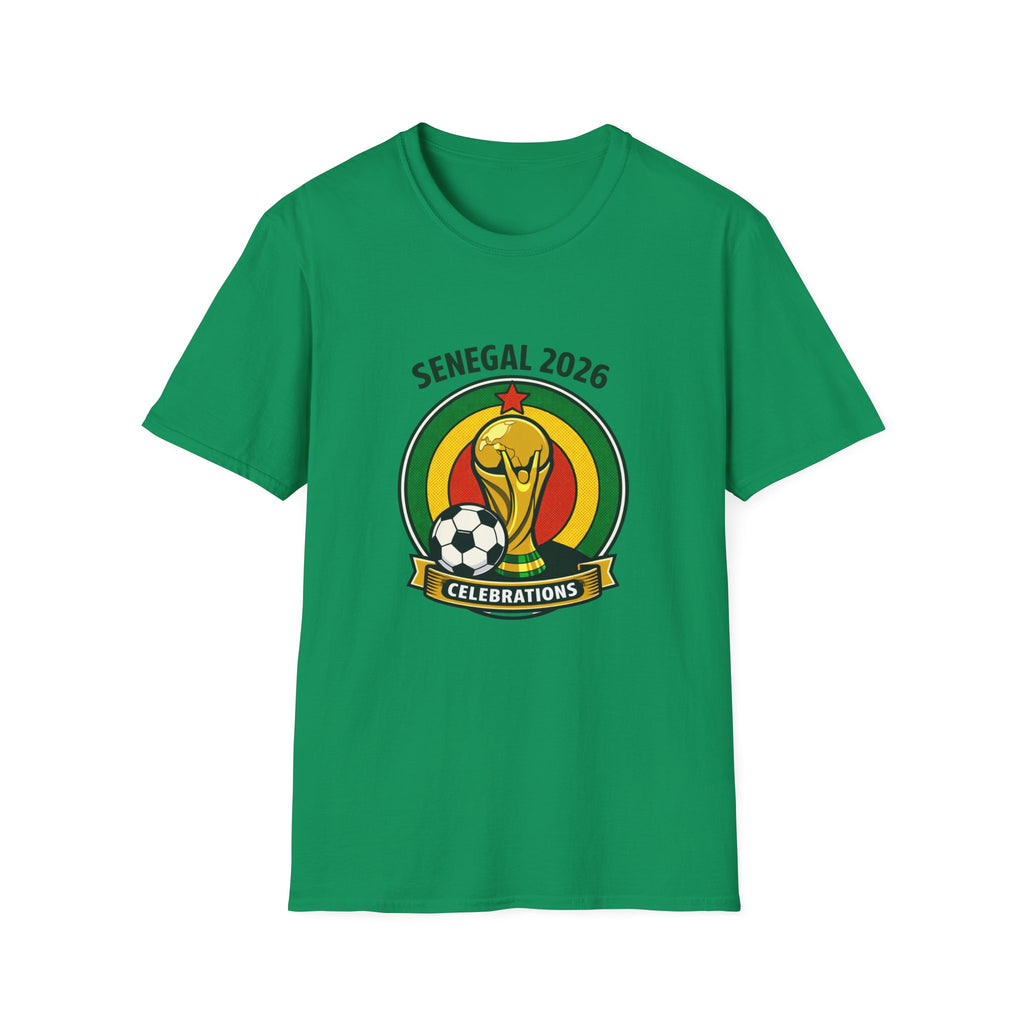 SENEGAL  2026 football Trophy T-Shirt | Soccer Football Tee  UNISEX